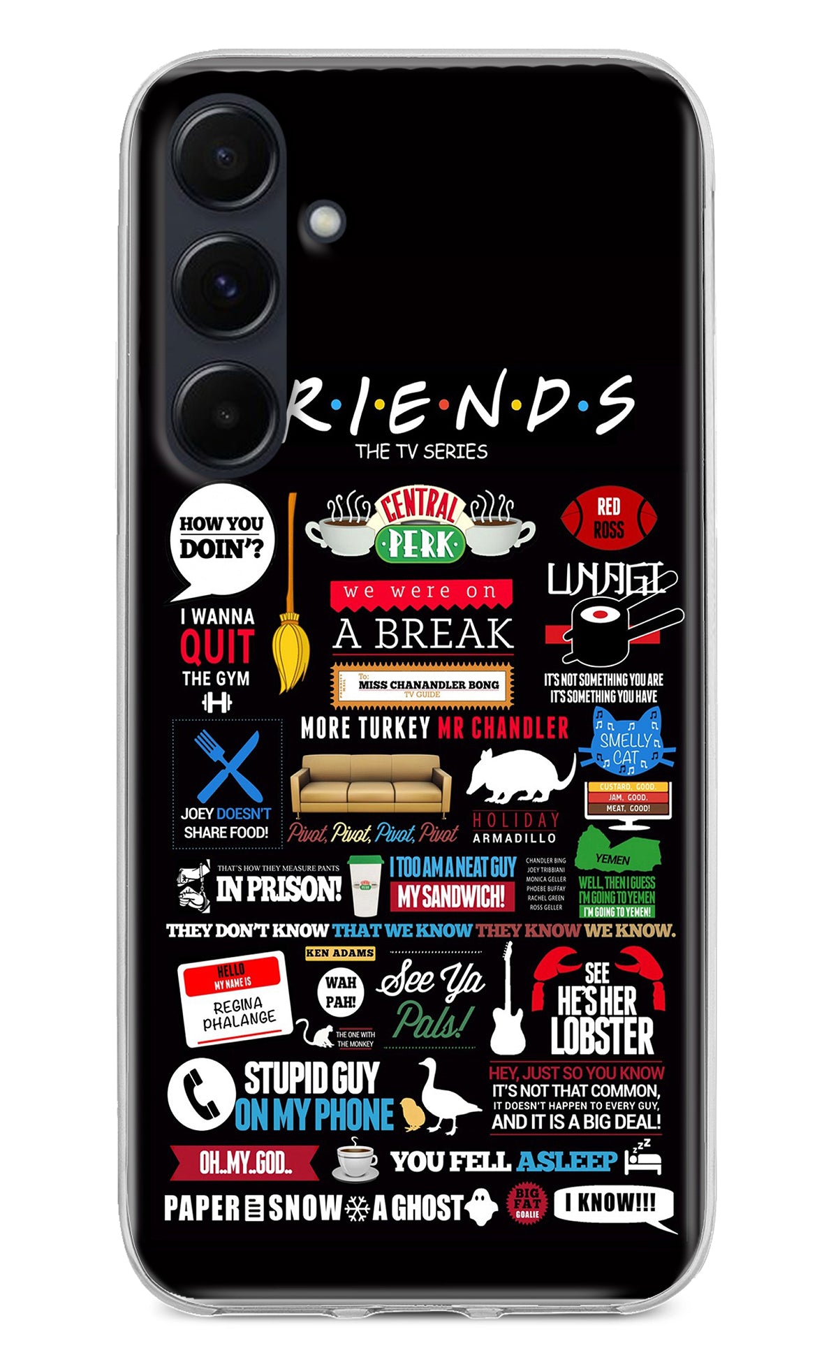 FRIENDS Samsung A35 5G Back Cover