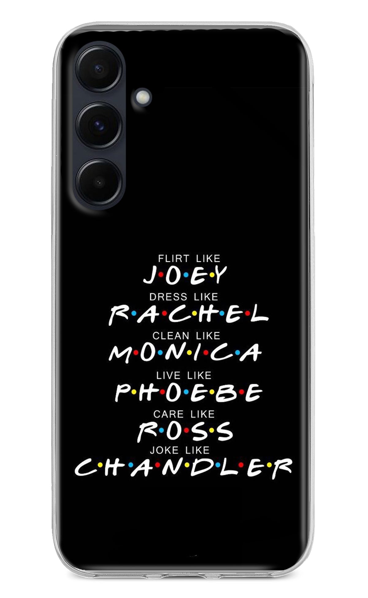 FRIENDS Character Samsung A35 5G Back Cover