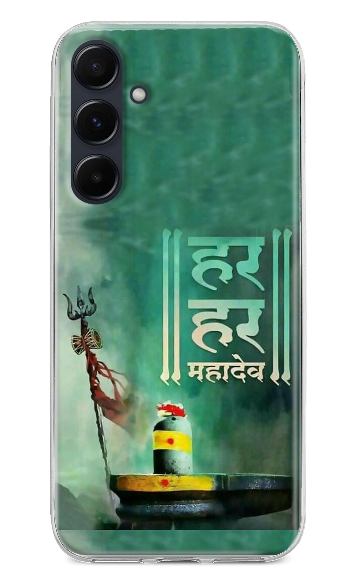 Har Har Mahadev Shivling Samsung A35 5G Back Cover