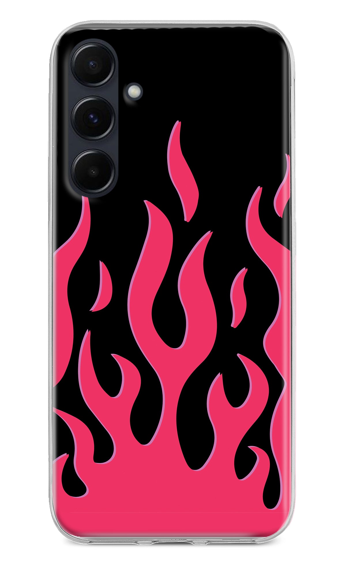 Fire Flames Samsung A35 5G Back Cover