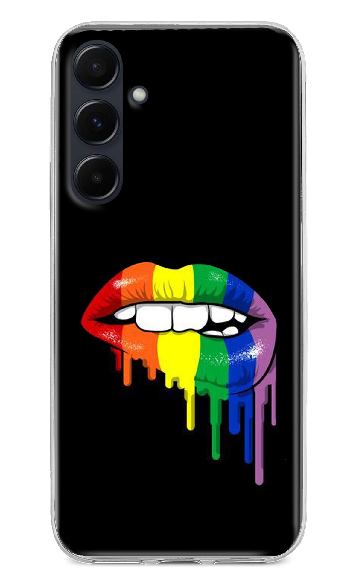 Lips Biting Samsung A35 5G Back Cover