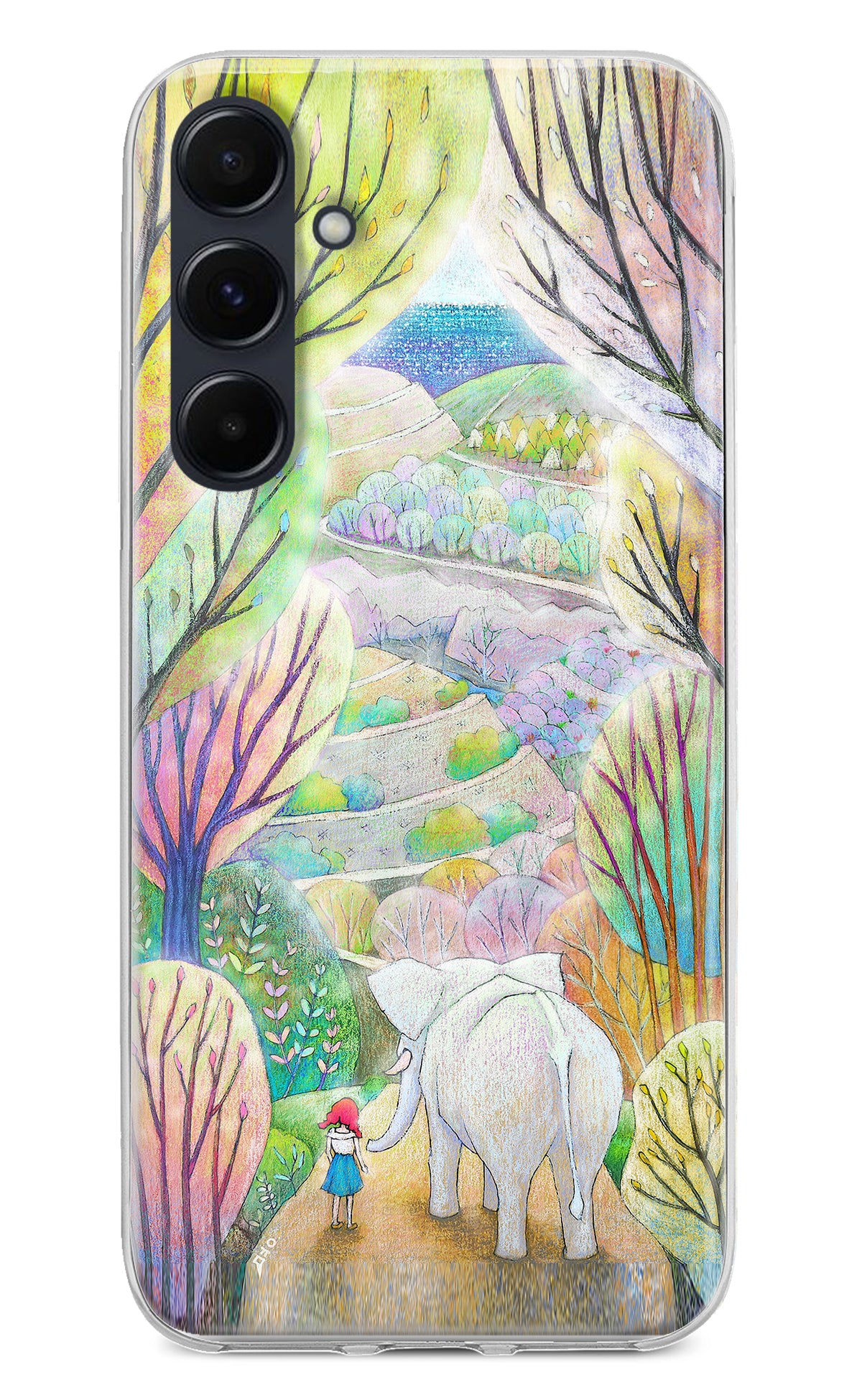 Nature Painting Samsung A35 5G Back Cover