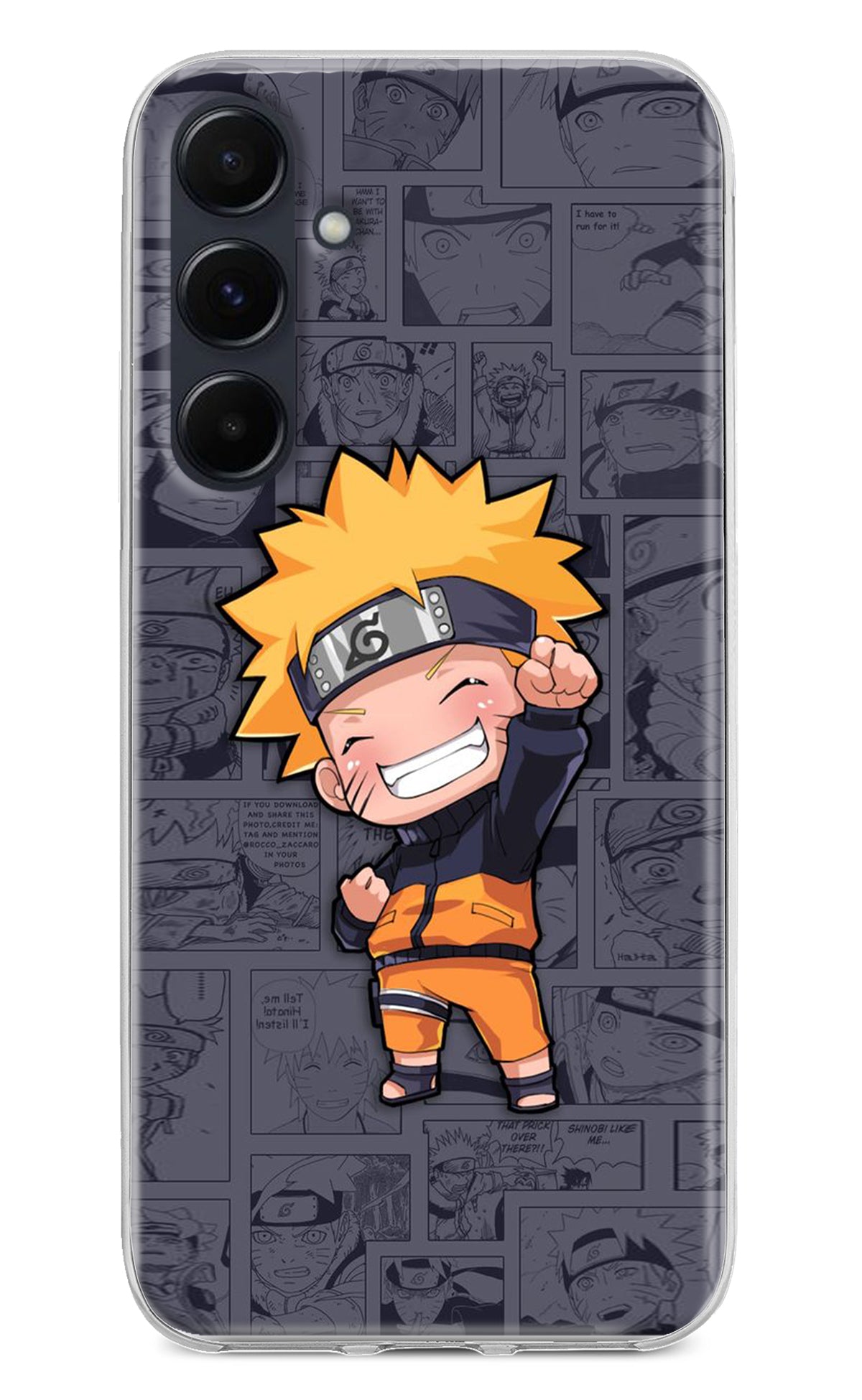 Chota Naruto Samsung A35 5G Back Cover