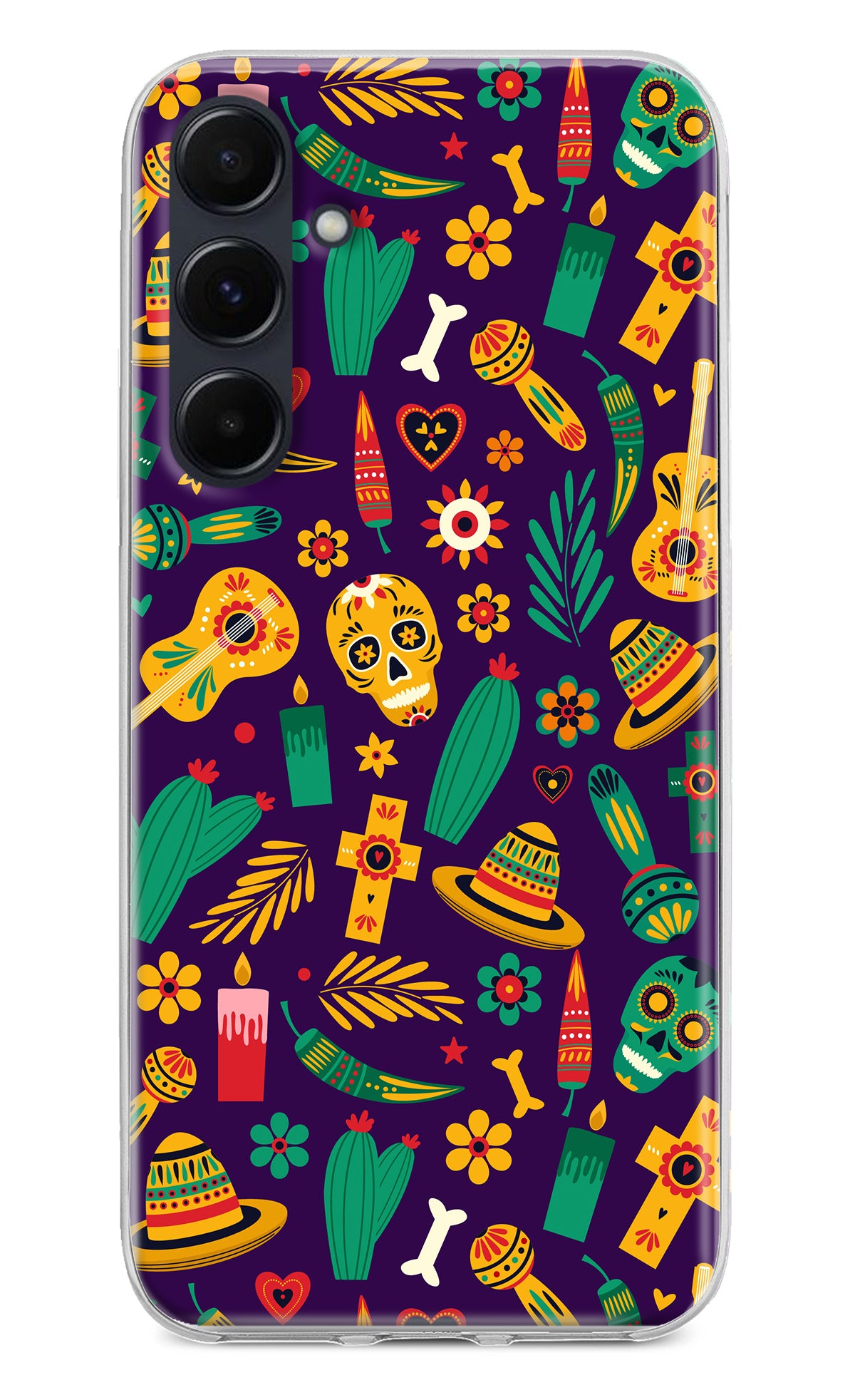 Mexican Artwork Samsung A35 5G Back Cover