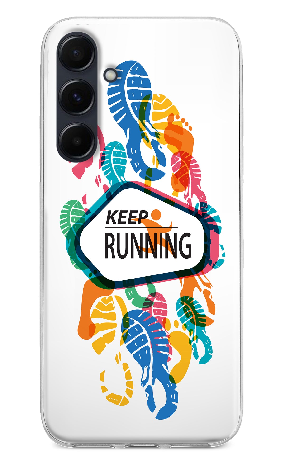 Keep Running Samsung A35 5G Back Cover