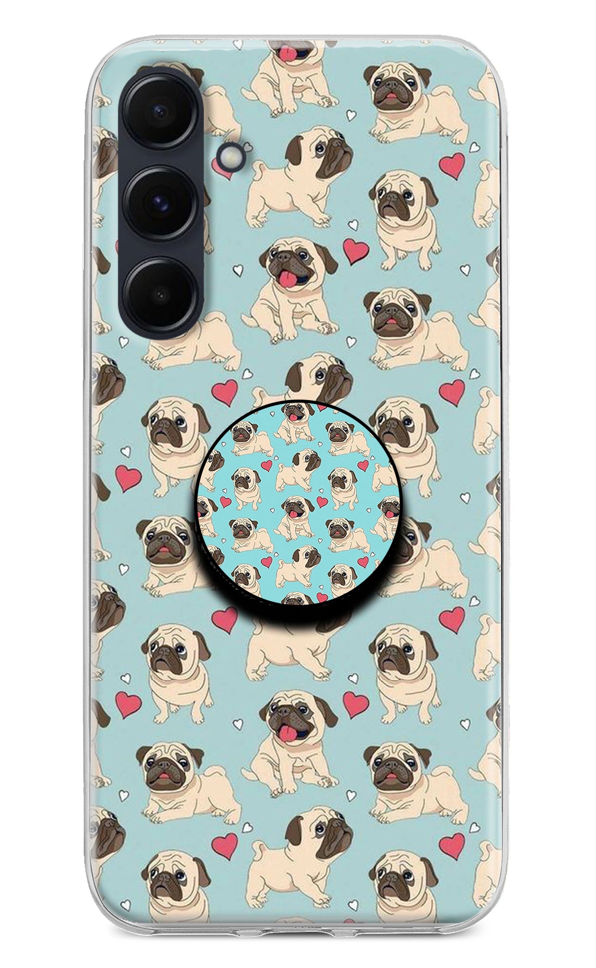 Pug Dog Samsung A35 5G Pop Case