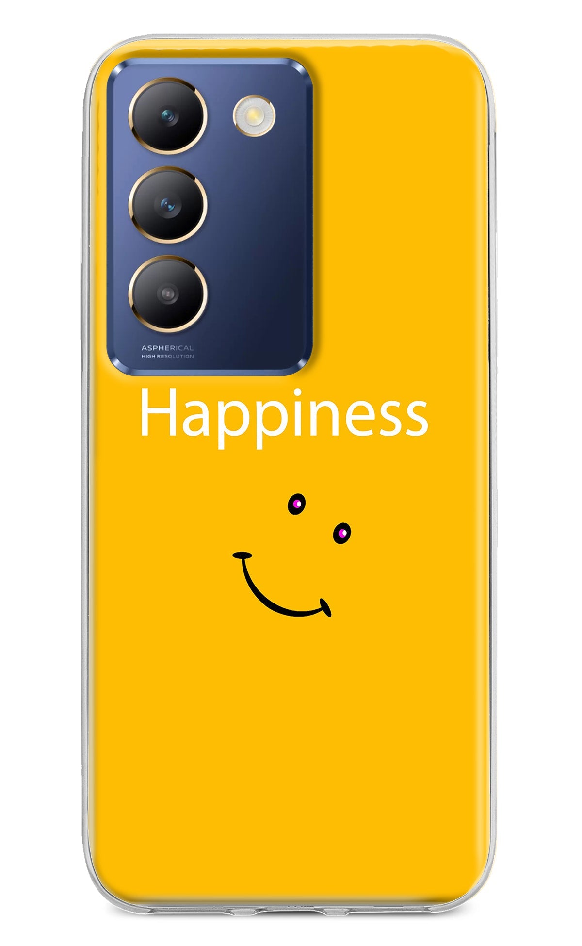 Happiness With Smiley Vivo Y200E 5G/T3 5G Back Cover