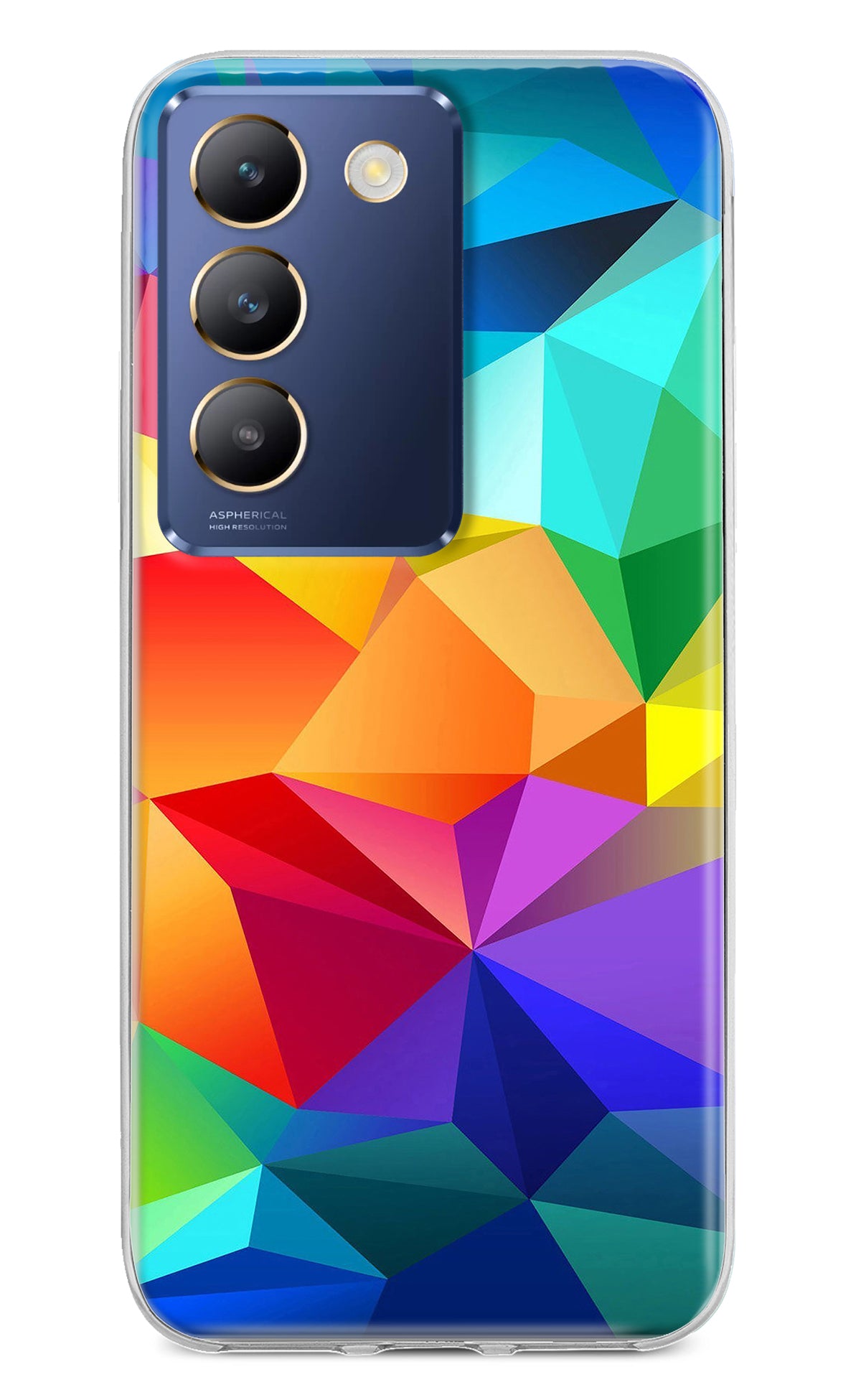 Abstract Pattern Vivo Y200E 5G/T3 5G Back Cover