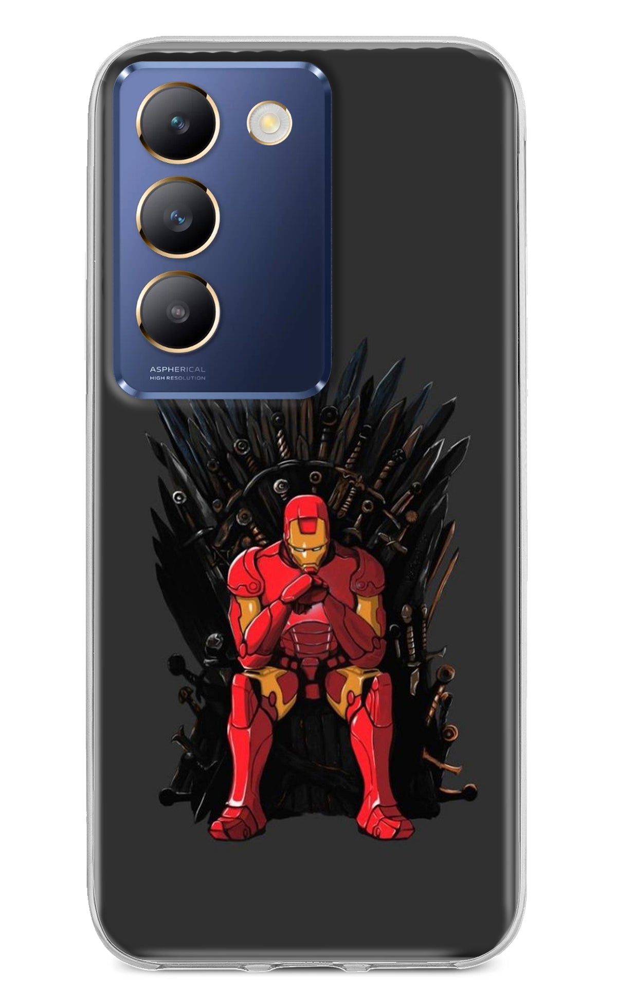 Ironman Throne Vivo Y200E 5G/T3 5G Back Cover