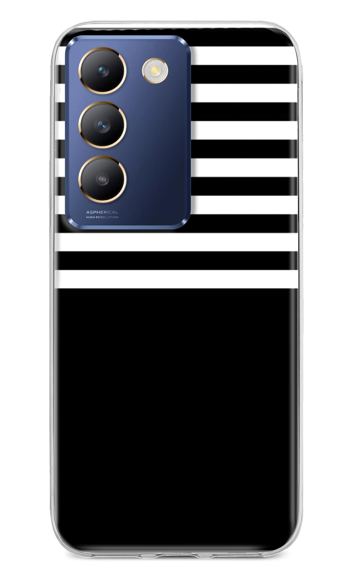 Black and White Print Vivo Y200E 5G/T3 5G Back Cover