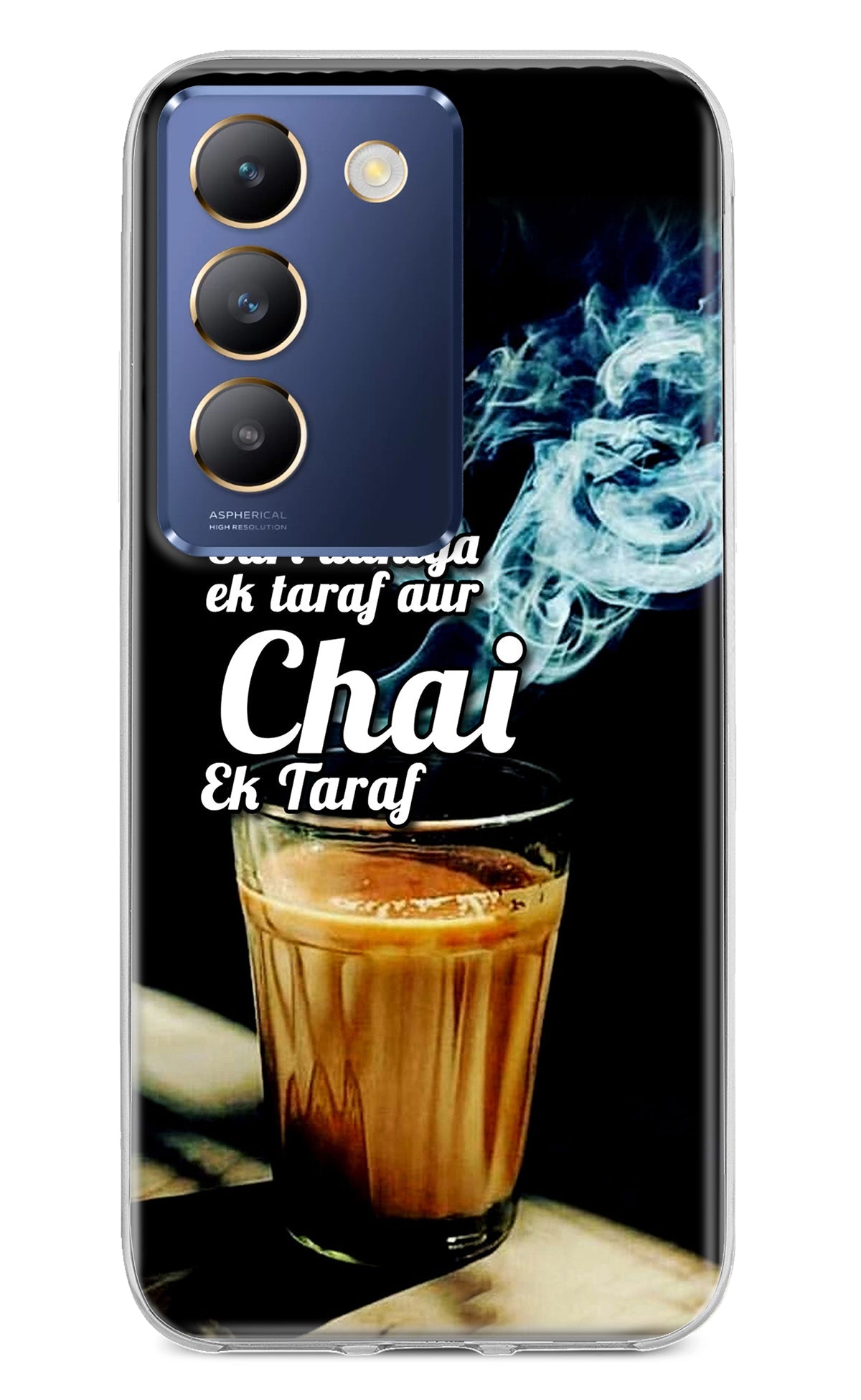 Chai Ek Taraf Quote Vivo Y200E 5G/T3 5G Back Cover