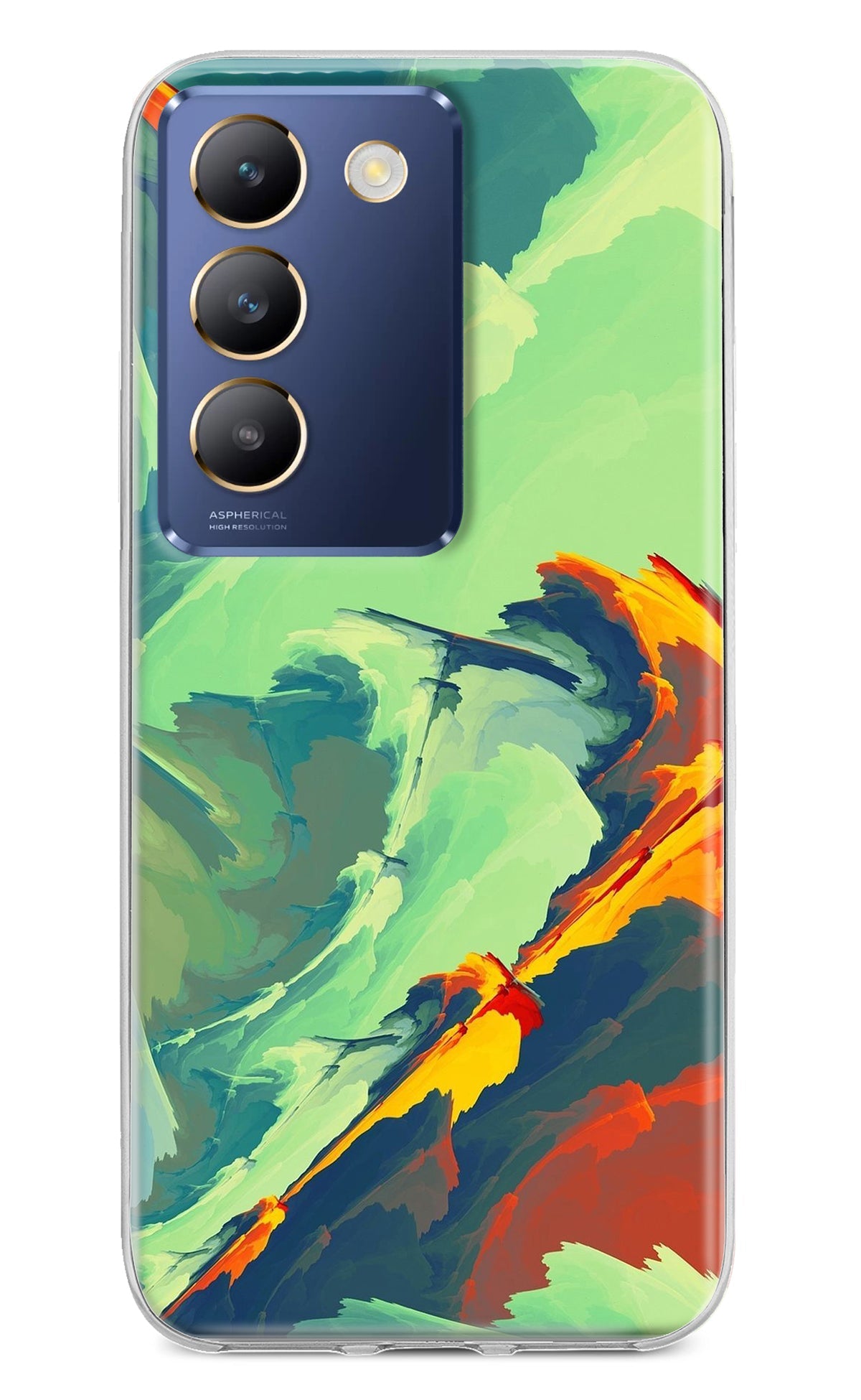 Paint Art Vivo Y200E 5G/T3 5G Back Cover