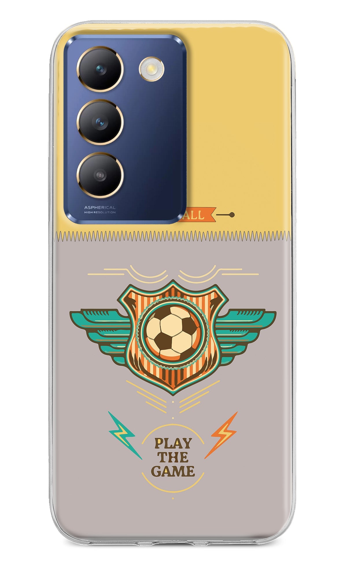 Football Vivo Y200E 5G/T3 5G Back Cover