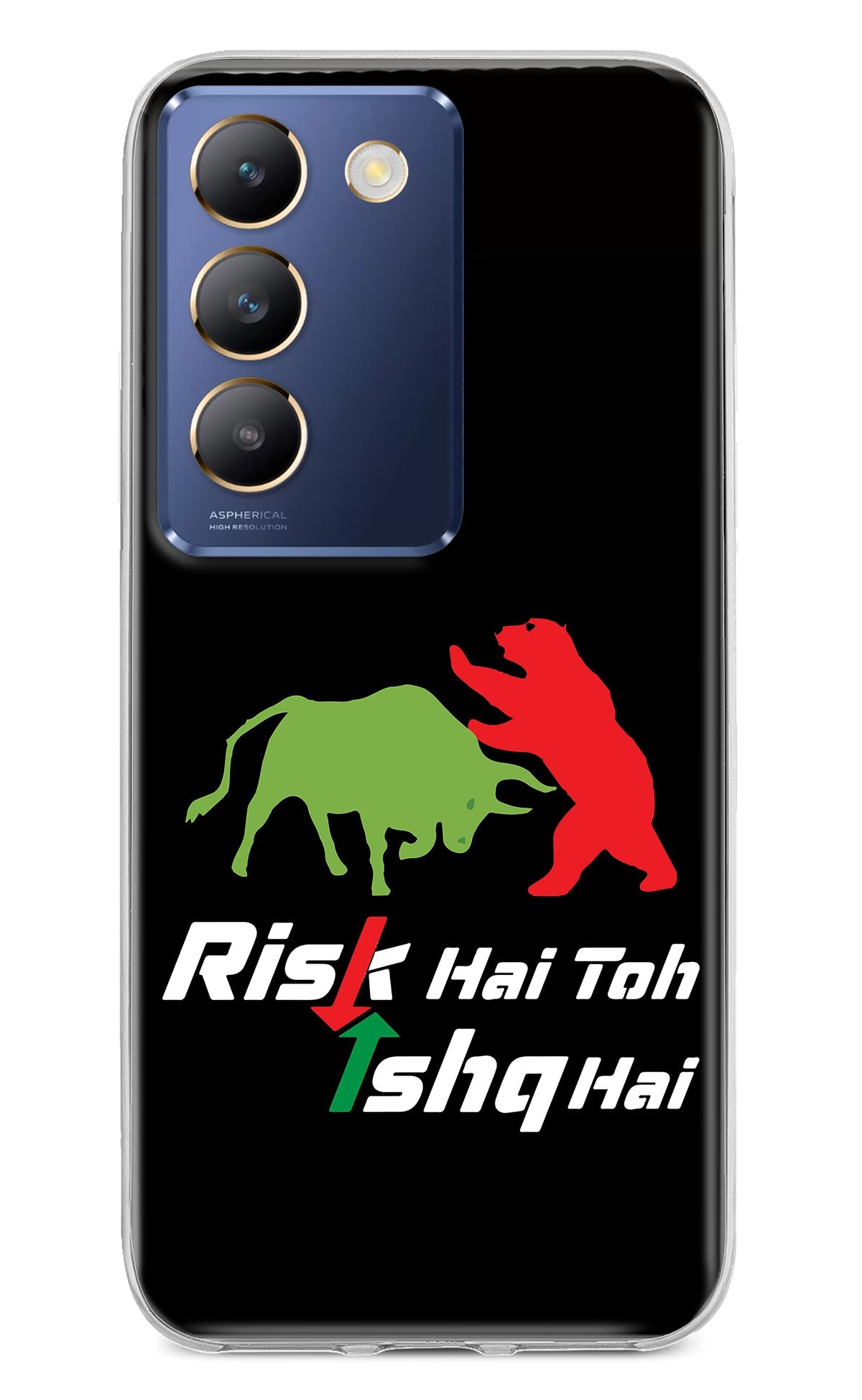 Risk Hai Toh Ishq Hai Vivo Y200E 5G/T3 5G Back Cover