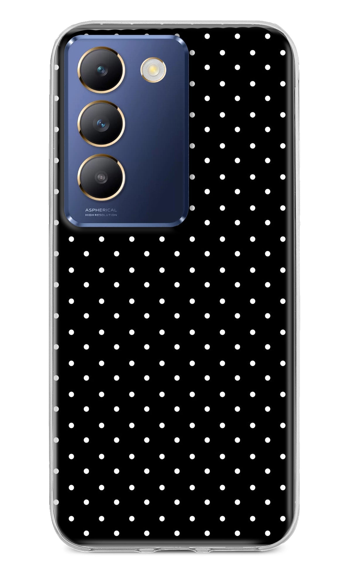 White Dots Vivo Y200E 5G/T3 5G Back Cover