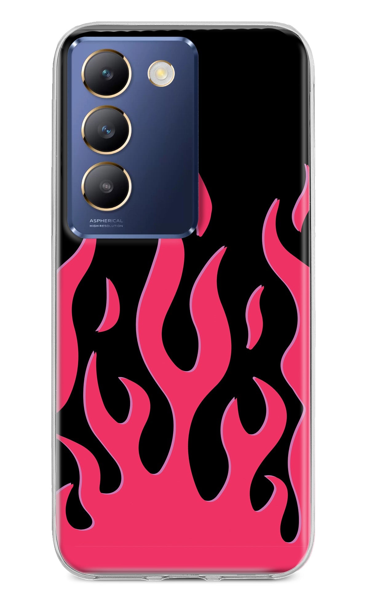 Fire Flames Vivo Y200E 5G/T3 5G Back Cover