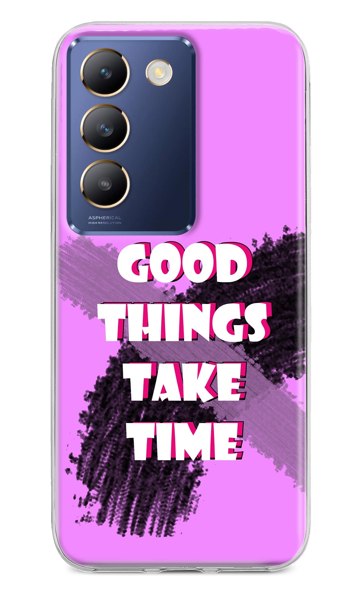 Good Things Take Time Vivo Y200E 5G/T3 5G Back Cover