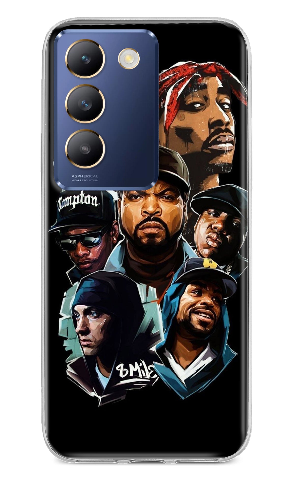 Rappers Vivo Y200E 5G/T3 5G Back Cover