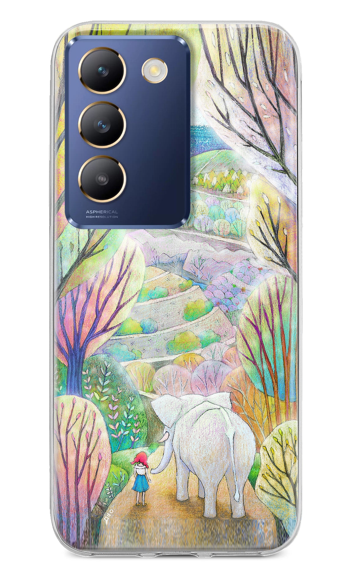 Nature Painting Vivo Y200E 5G/T3 5G Back Cover