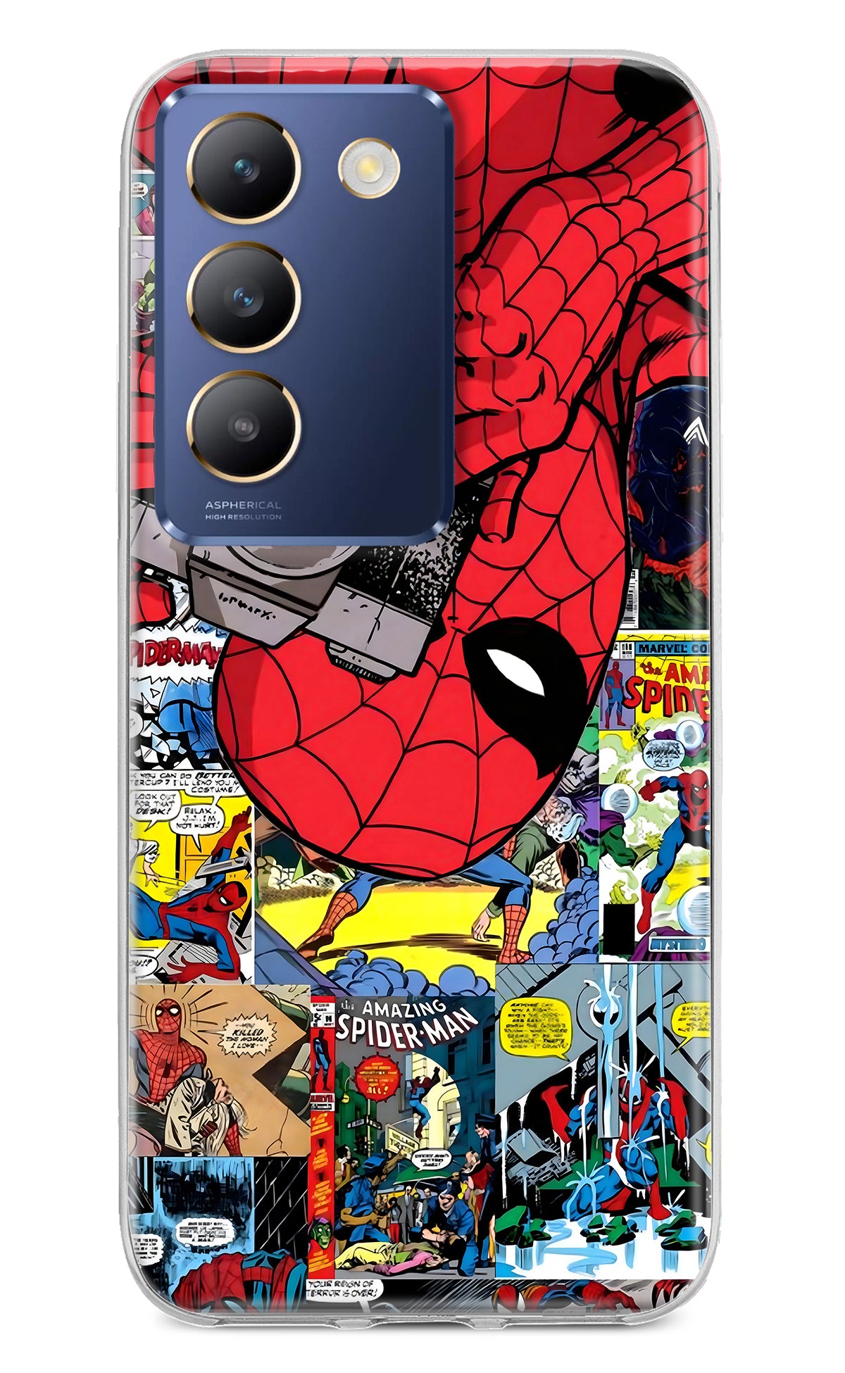 Spider Man Vivo Y200E 5G/T3 5G Back Cover