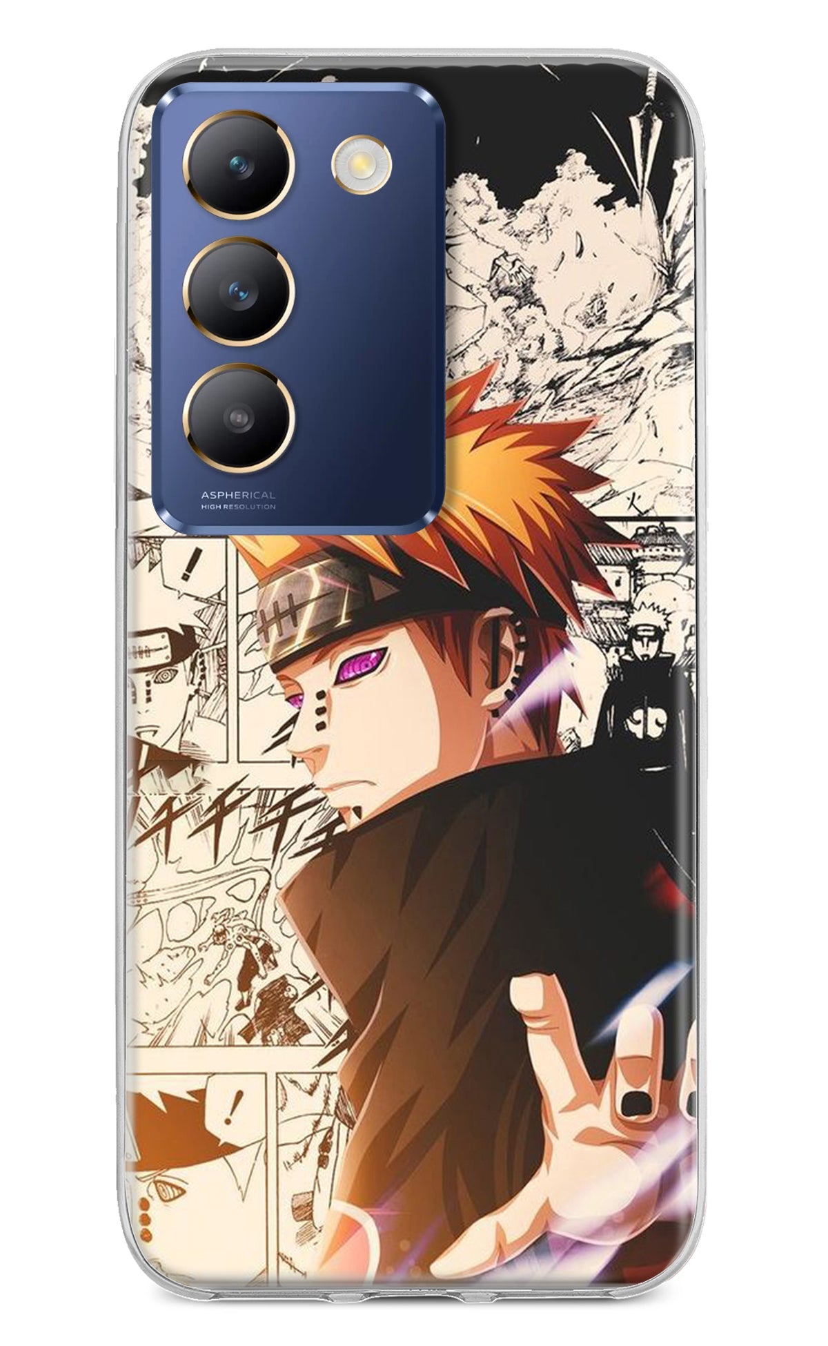 Pain Anime Vivo Y200E 5G/T3 5G Back Cover