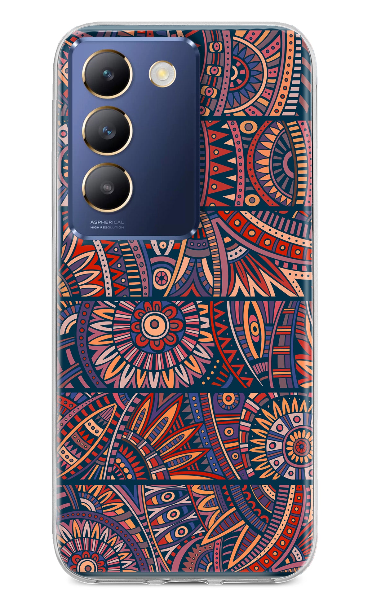 African Culture Design Vivo Y200E 5G/T3 5G Back Cover