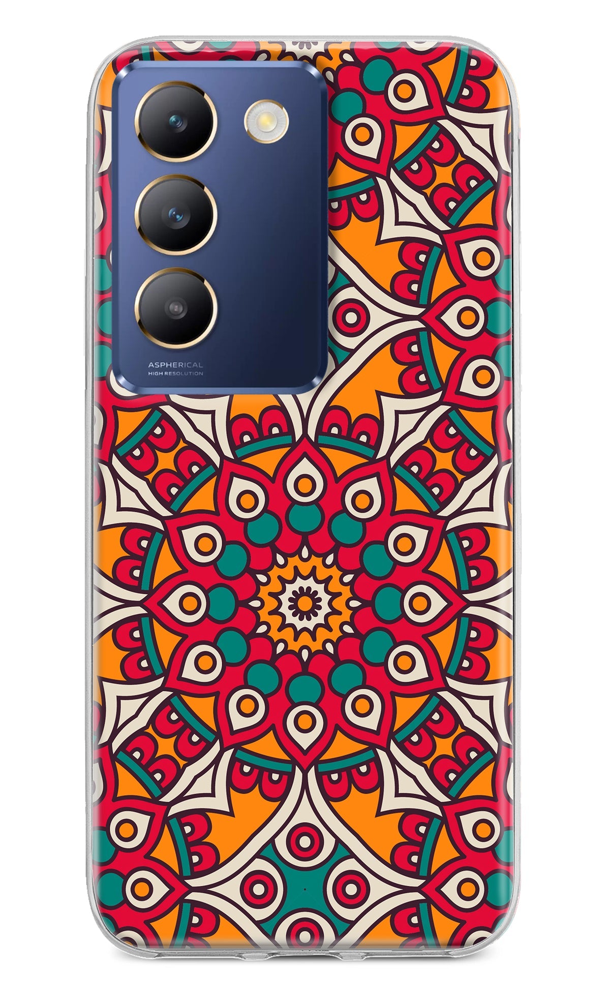 Mandala Art Vivo Y200E 5G/T3 5G Back Cover