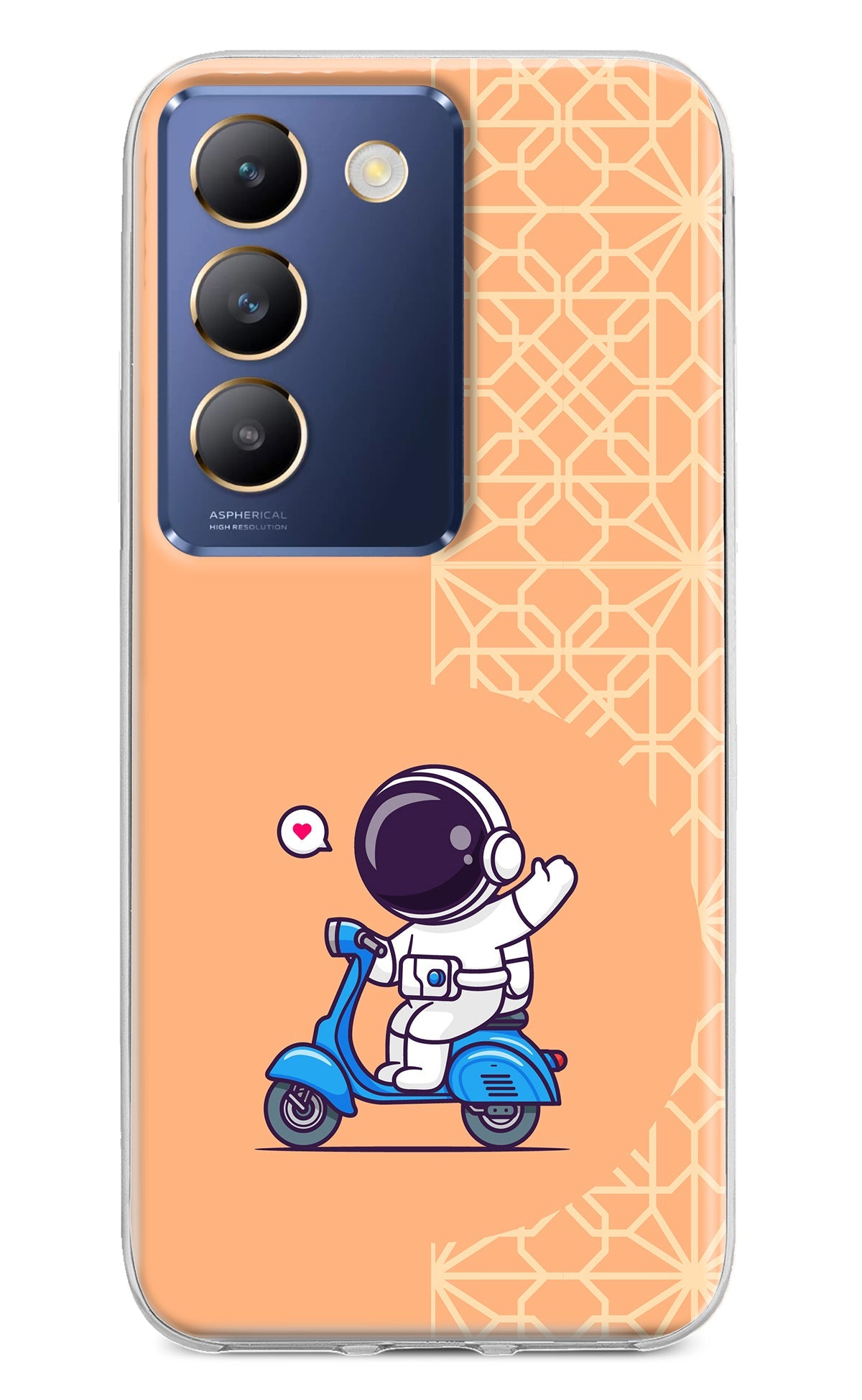 Cute Astronaut Riding Vivo Y200E 5G/T3 5G Back Cover