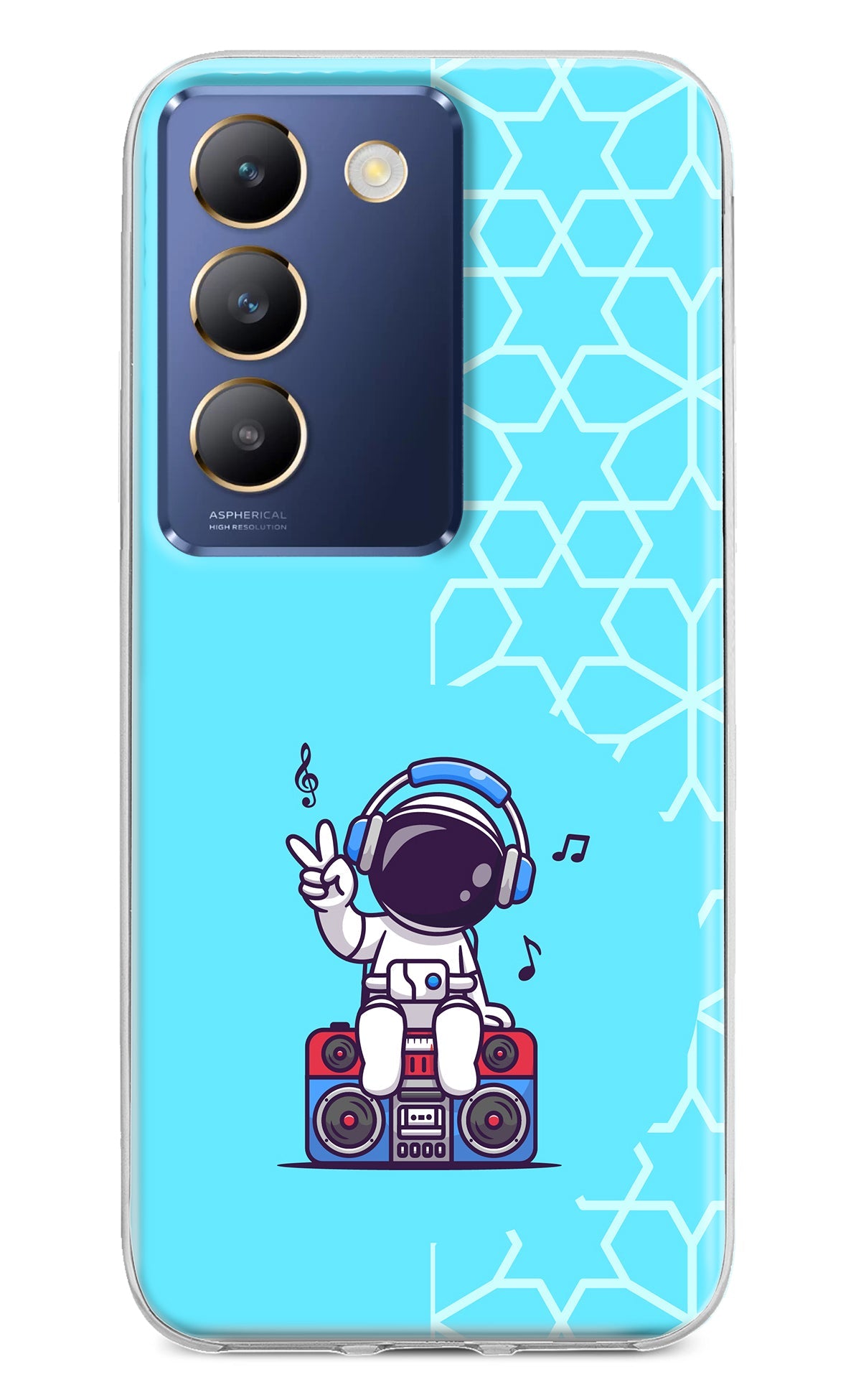 Cute Astronaut Chilling Vivo Y200E 5G/T3 5G Back Cover