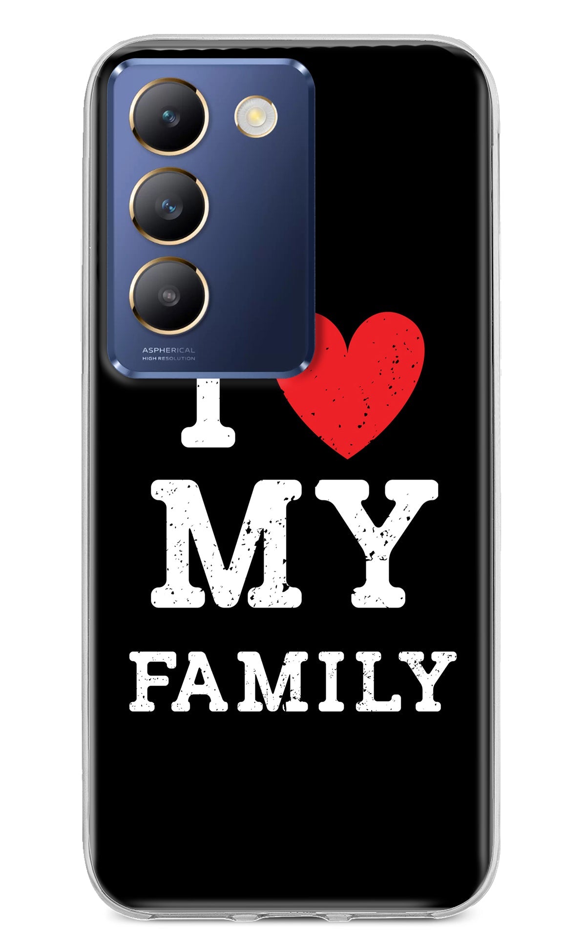 I Love My Family Vivo Y200E 5G/T3 5G Back Cover