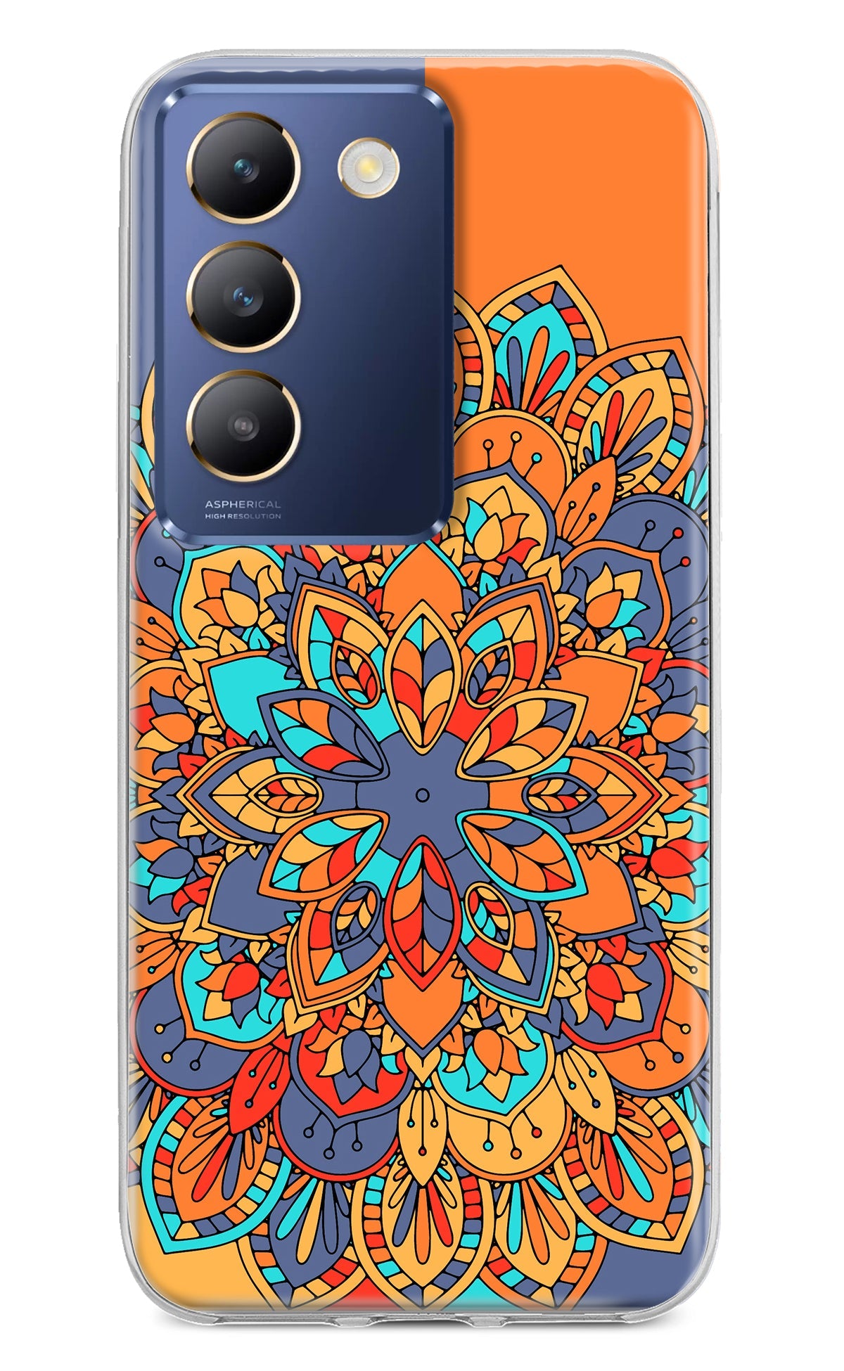 Color Mandala Vivo Y200E 5G/T3 5G Back Cover