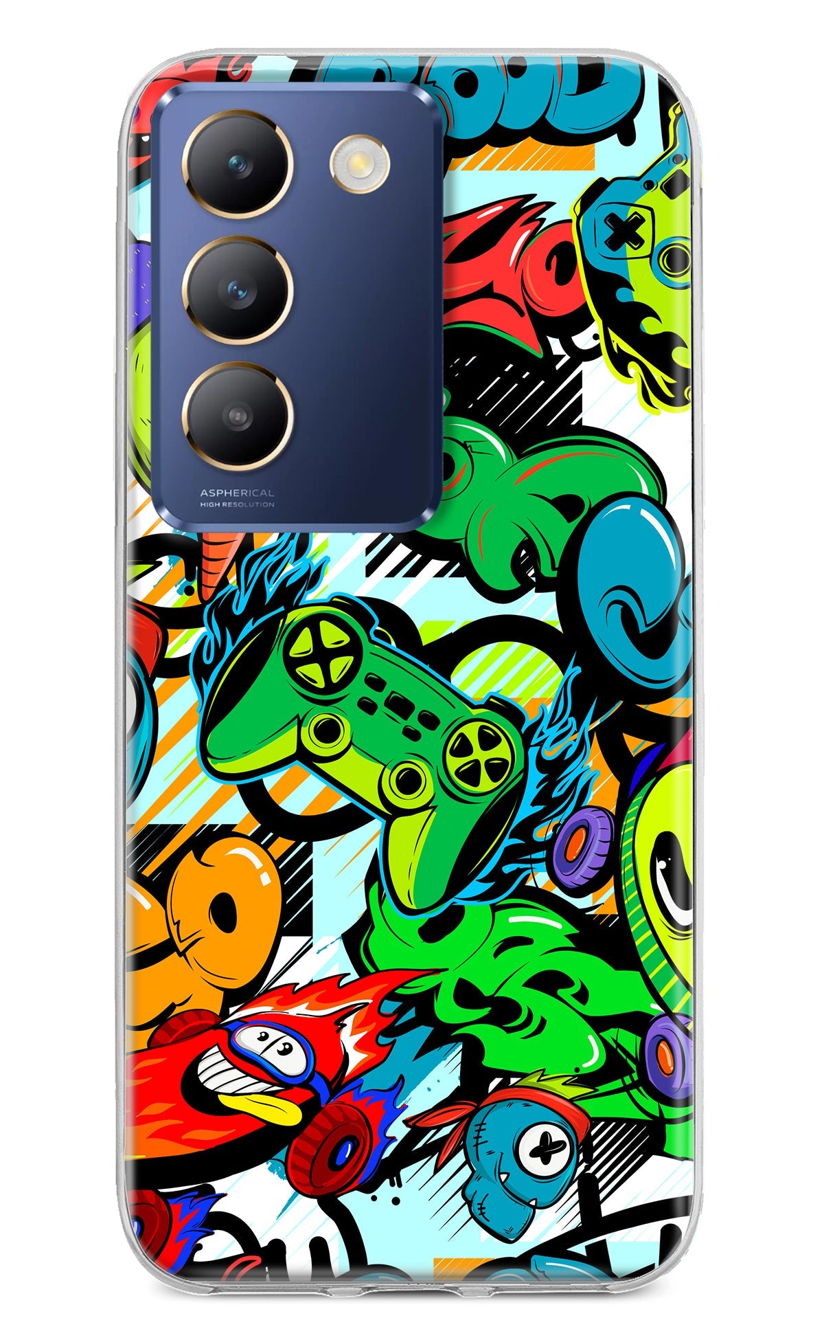 Game Doodle Vivo Y200E 5G/T3 5G Back Cover