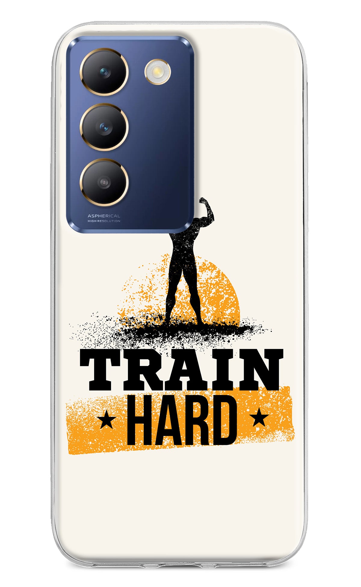 Train Hard Vivo Y200E 5G/T3 5G Back Cover
