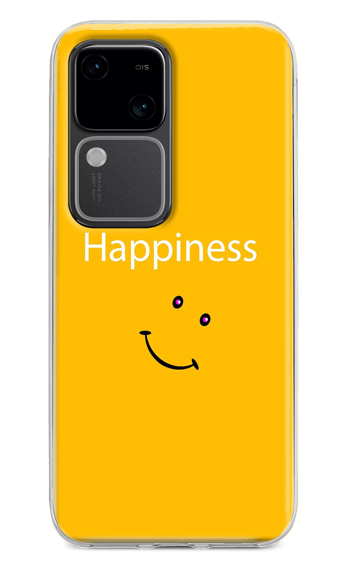 Happiness With Smiley Vivo V30 5G Back Cover