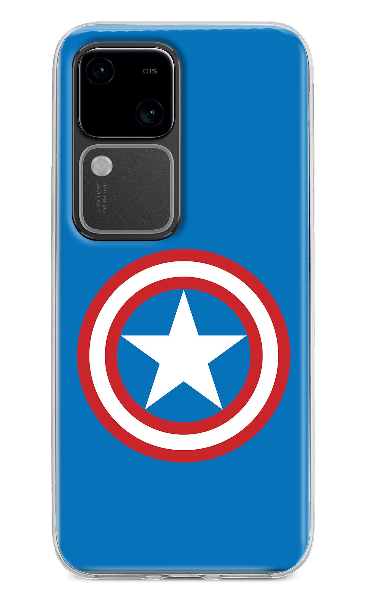 Captain America Logo Vivo V30 5G Back Cover