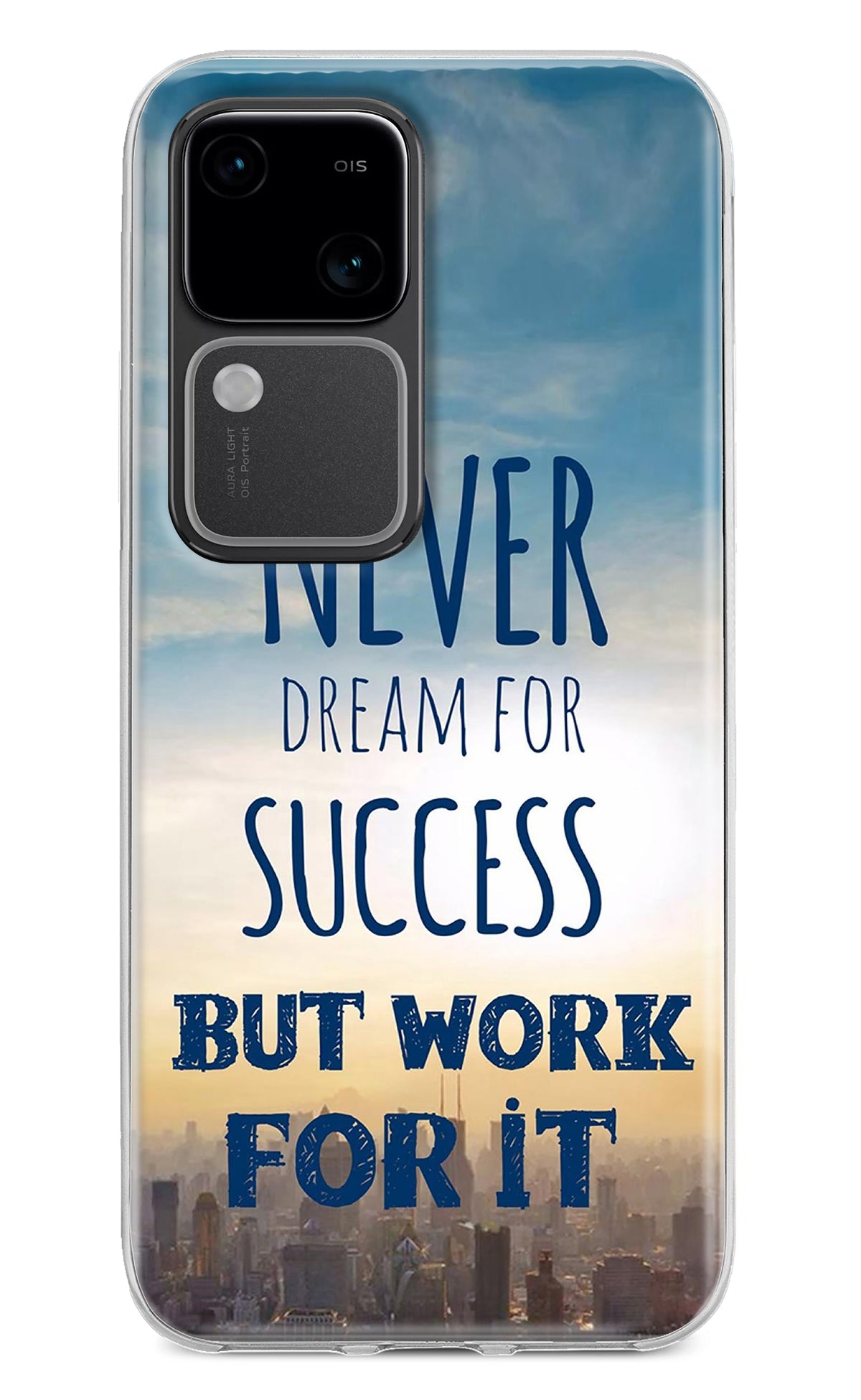 Never Dream For Success But Work For It Vivo V30 5G Back Cover