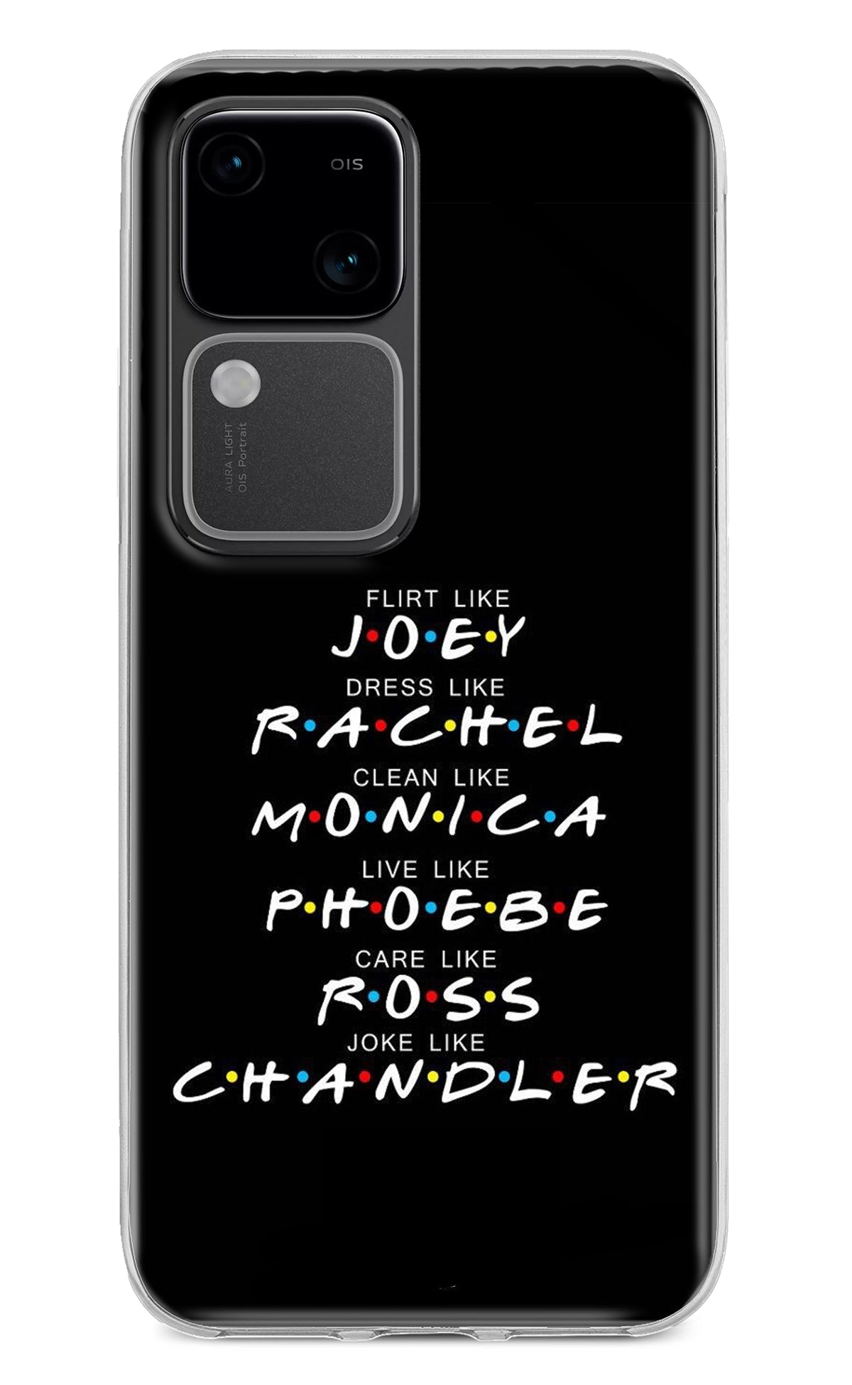 FRIENDS Character Vivo V30 5G Back Cover