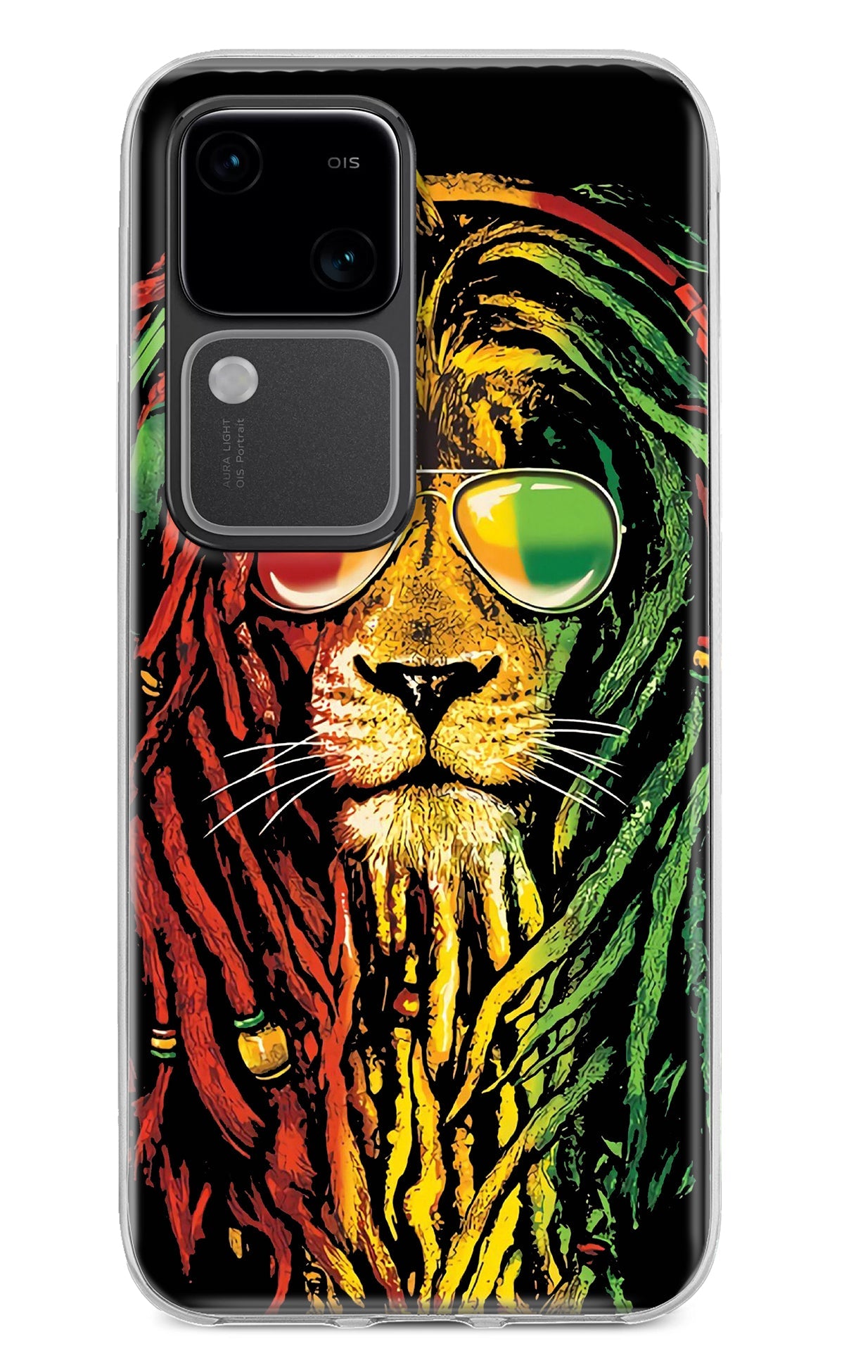 Rasta Lion Vivo V30 5G Back Cover