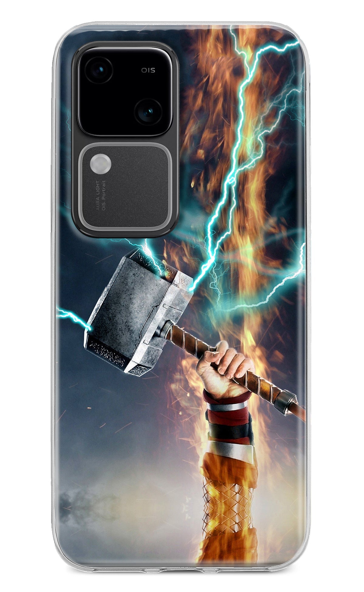 Thor Hammer Mjolnir Vivo V30 5G Back Cover