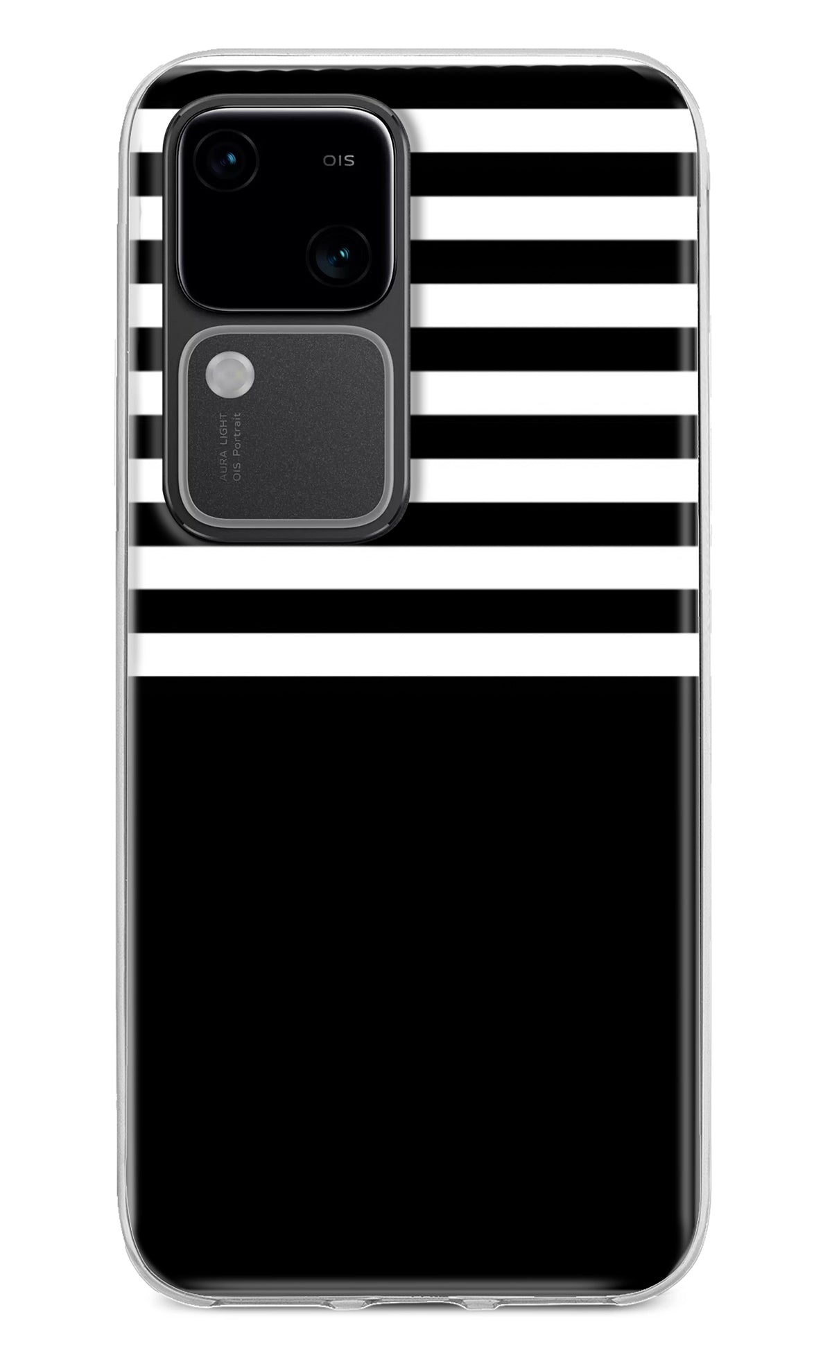 Black and White Print Vivo V30 5G Back Cover