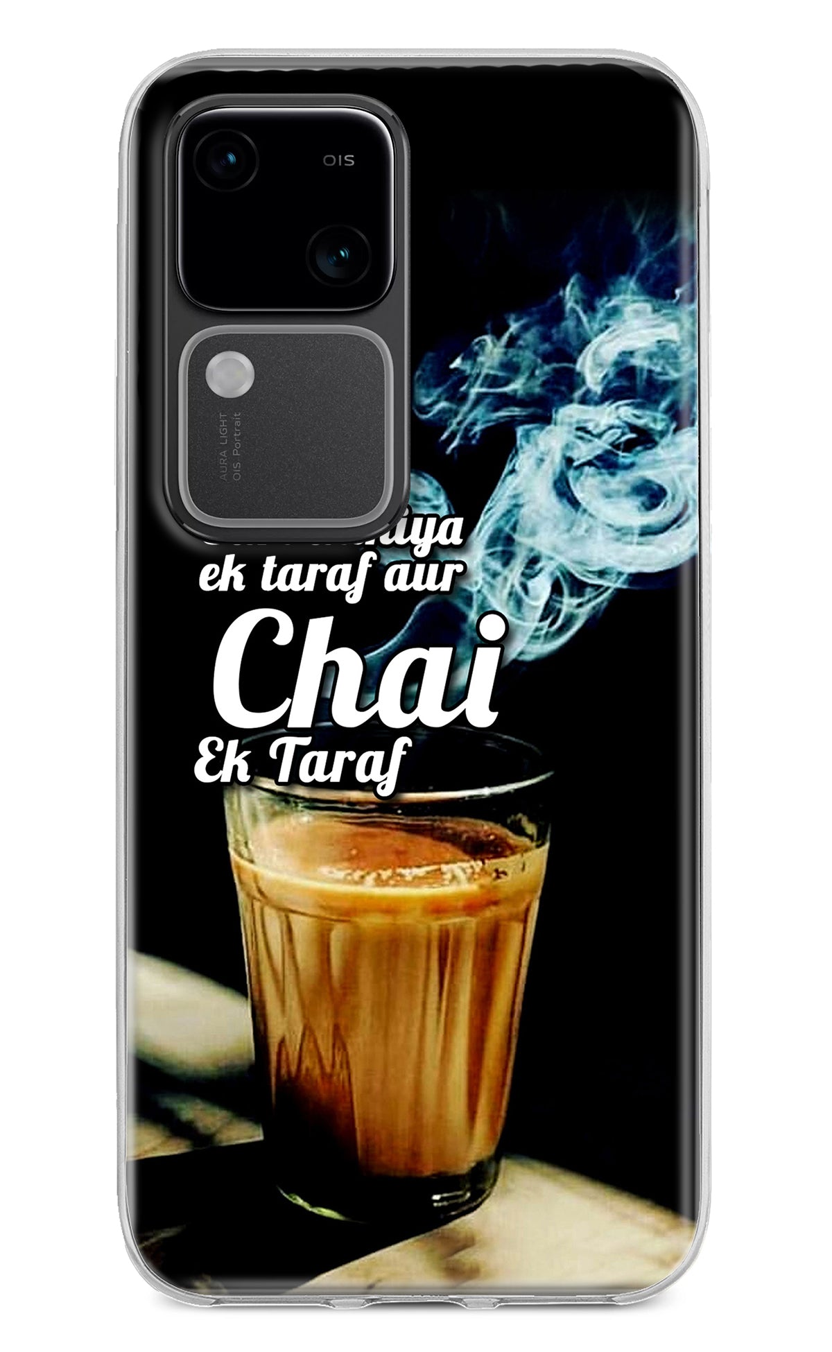 Chai Ek Taraf Quote Vivo V30 5G Back Cover