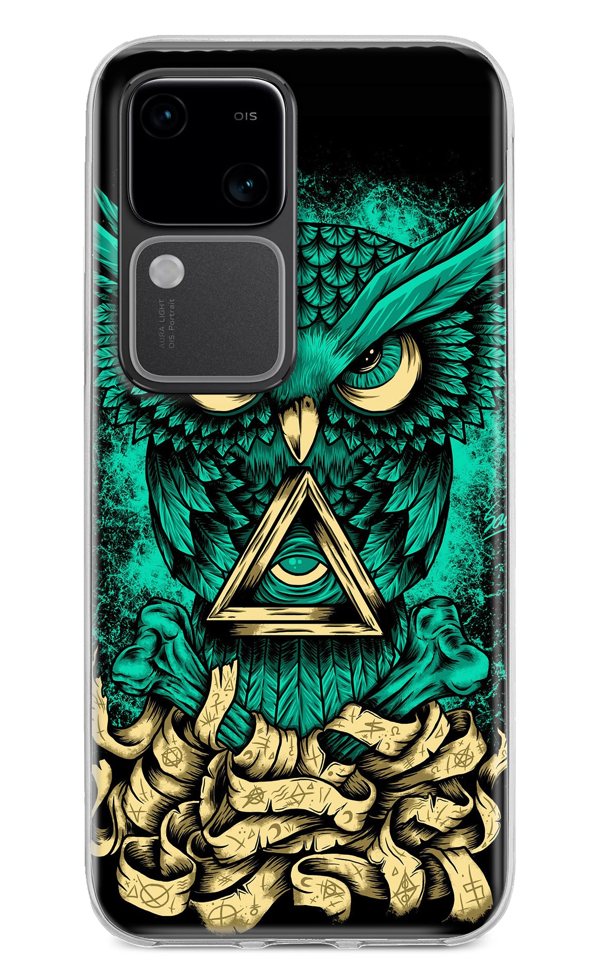 Green Owl Vivo V30 5G Back Cover