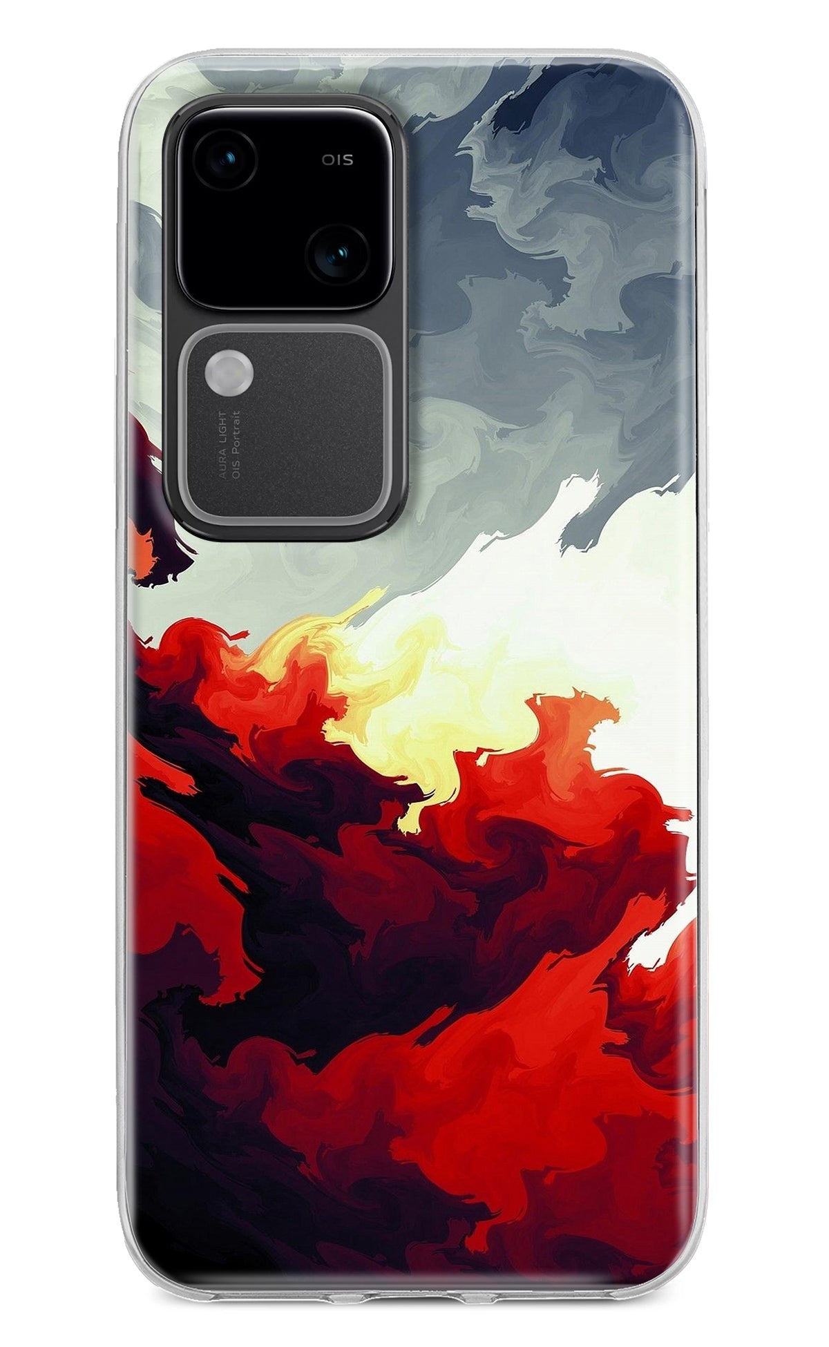 Fire Cloud Vivo V30 5G Back Cover