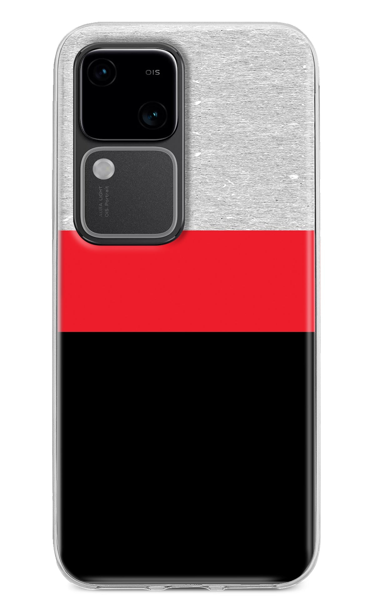 Tri Color Pattern Vivo V30 5G Back Cover