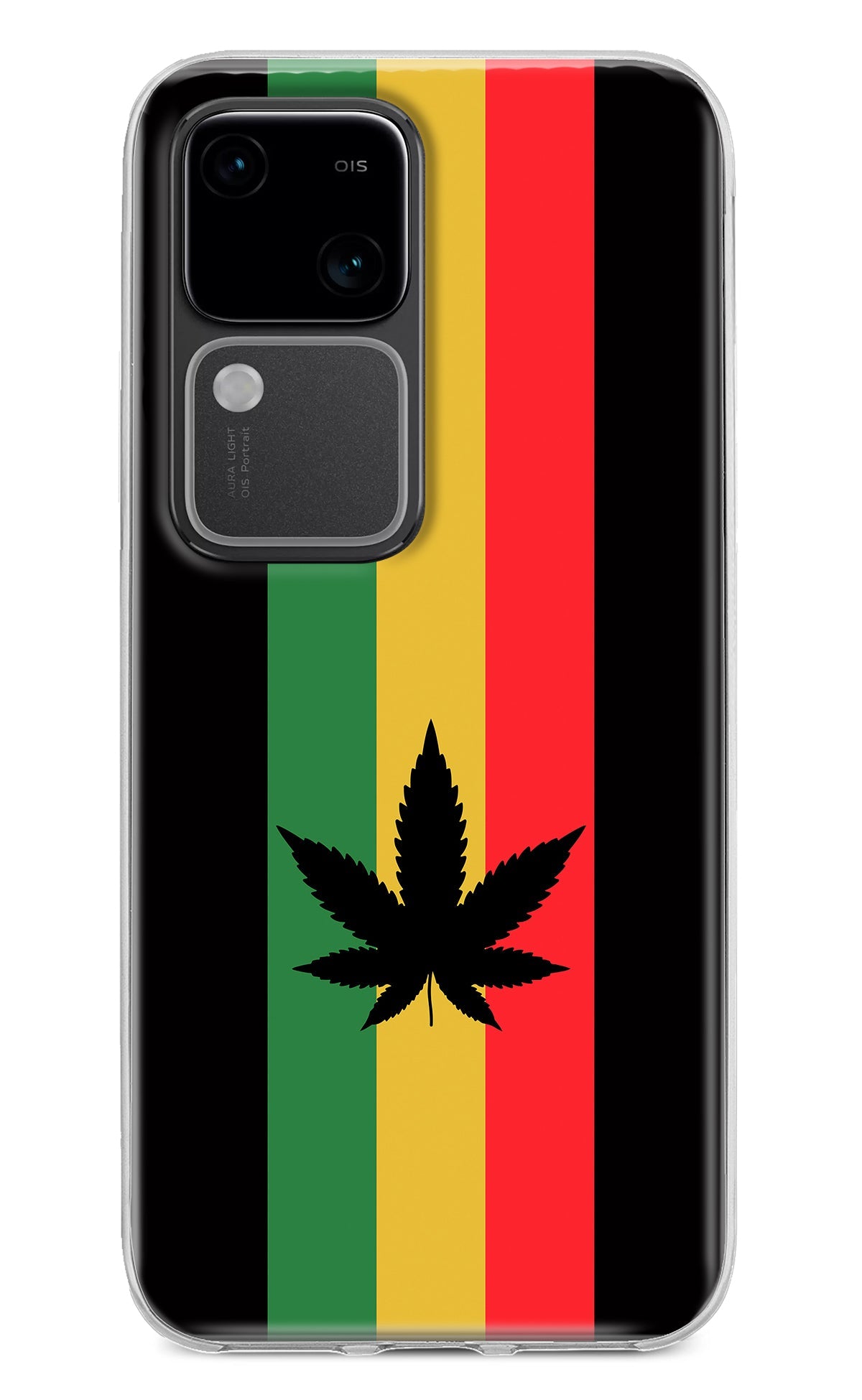 Weed Flag Vivo V30 5G Back Cover