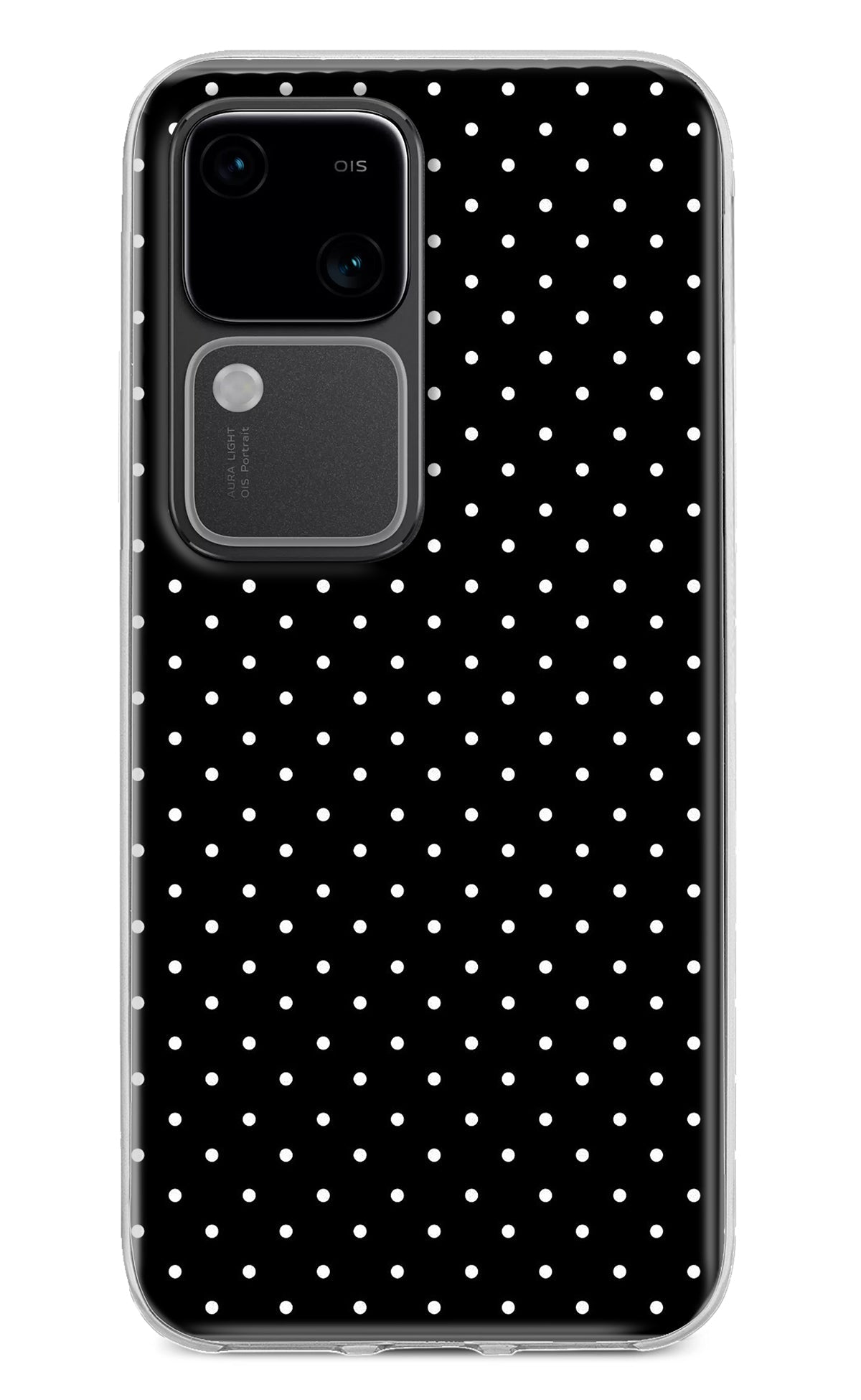 White Dots Vivo V30 5G Back Cover