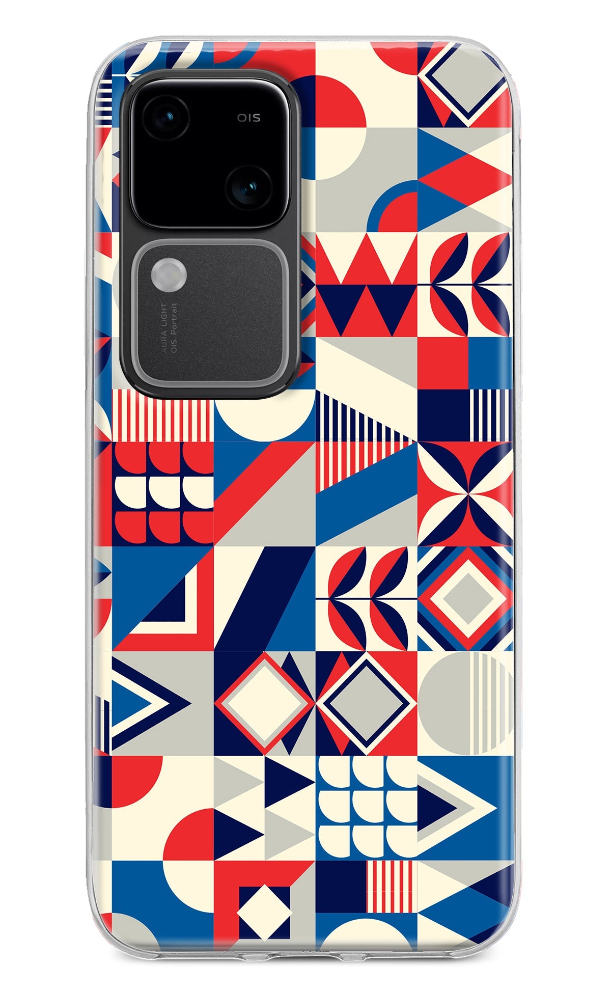 Colorful Pattern Vivo V30 5G Back Cover