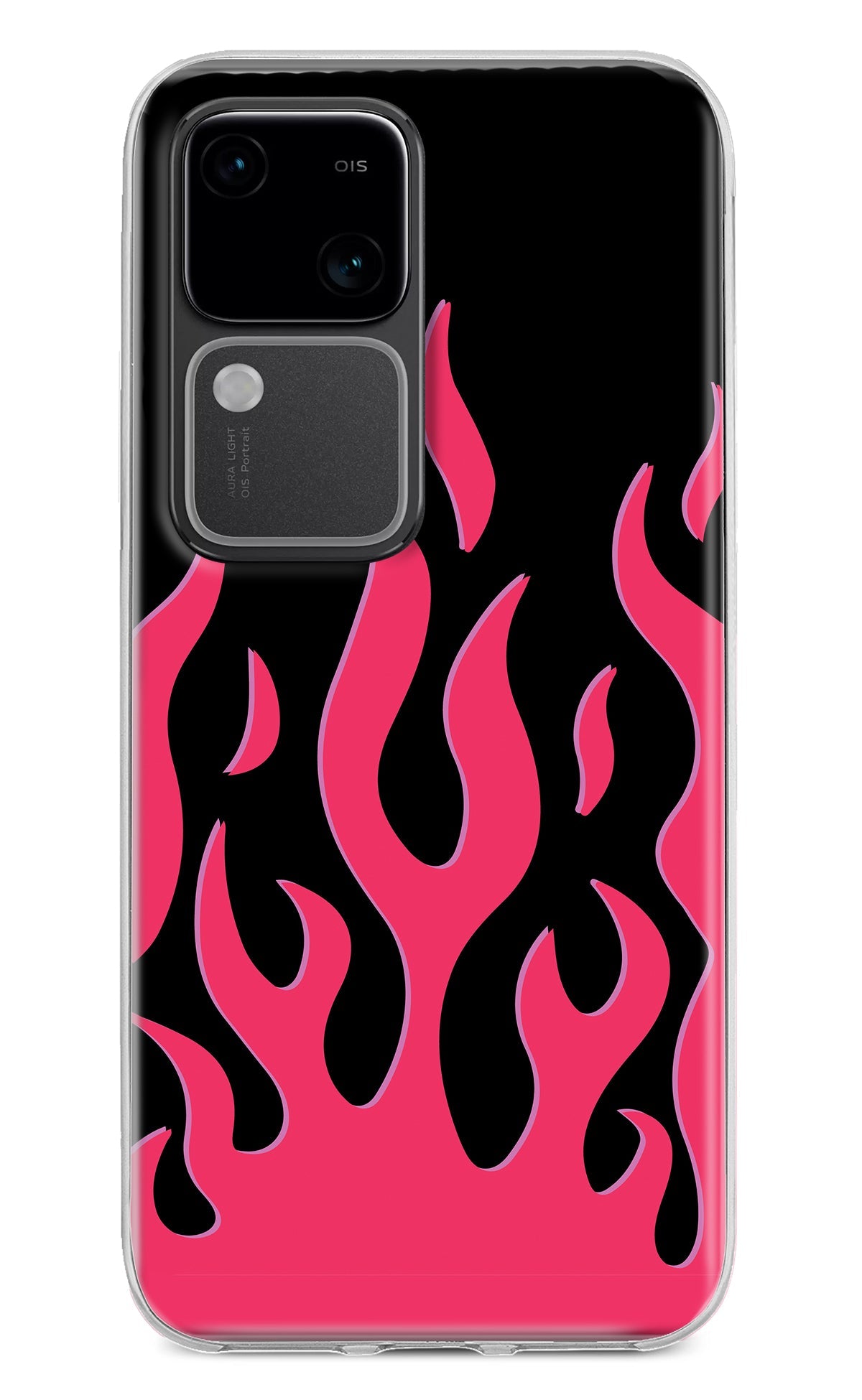 Fire Flames Vivo V30 5G Back Cover