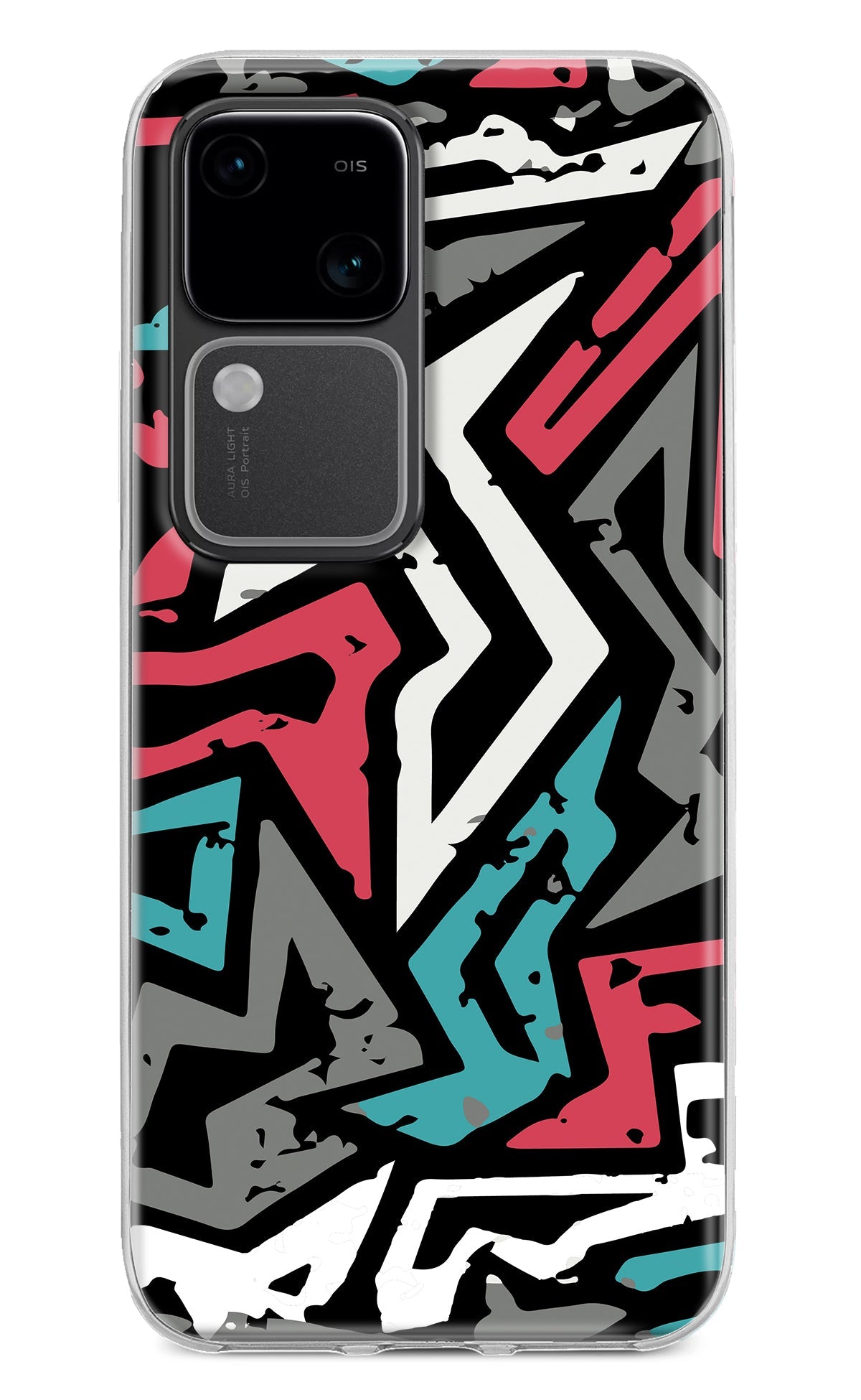 Geometric Graffiti Vivo V30 5G Back Cover