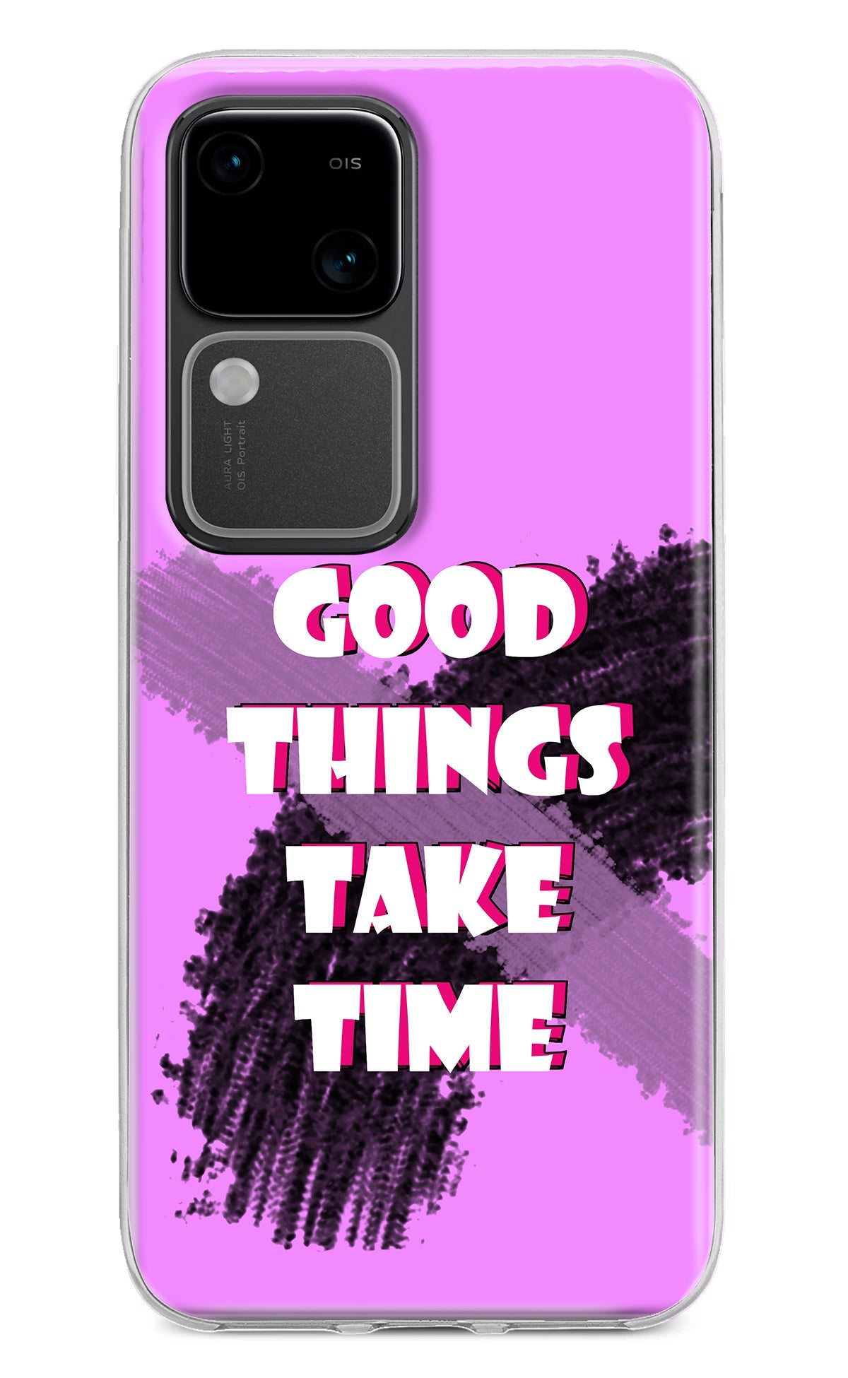 Good Things Take Time Vivo V30 5G Back Cover